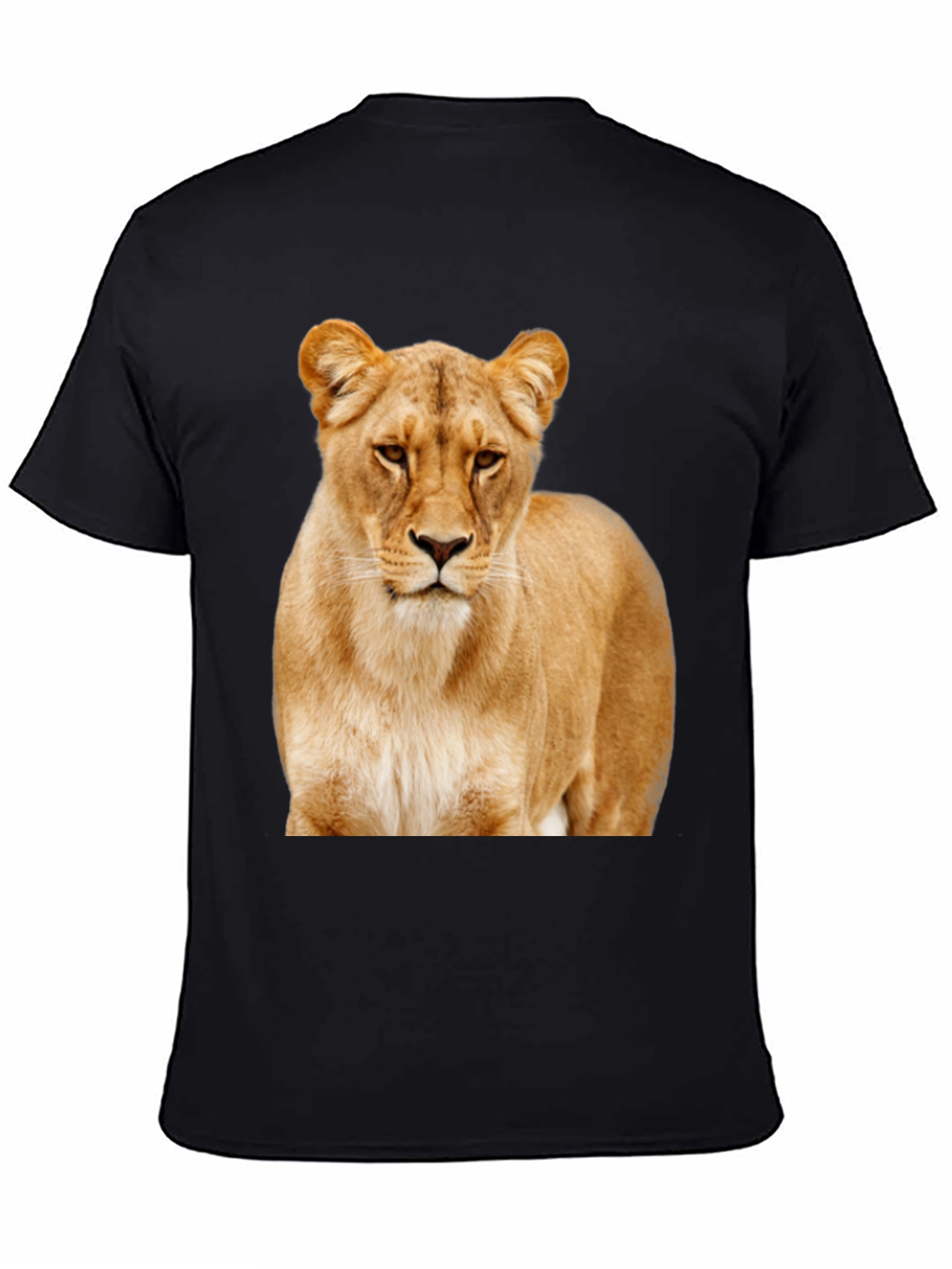 Lion Graphic Tee - Stylish Animal Print T-Shirt