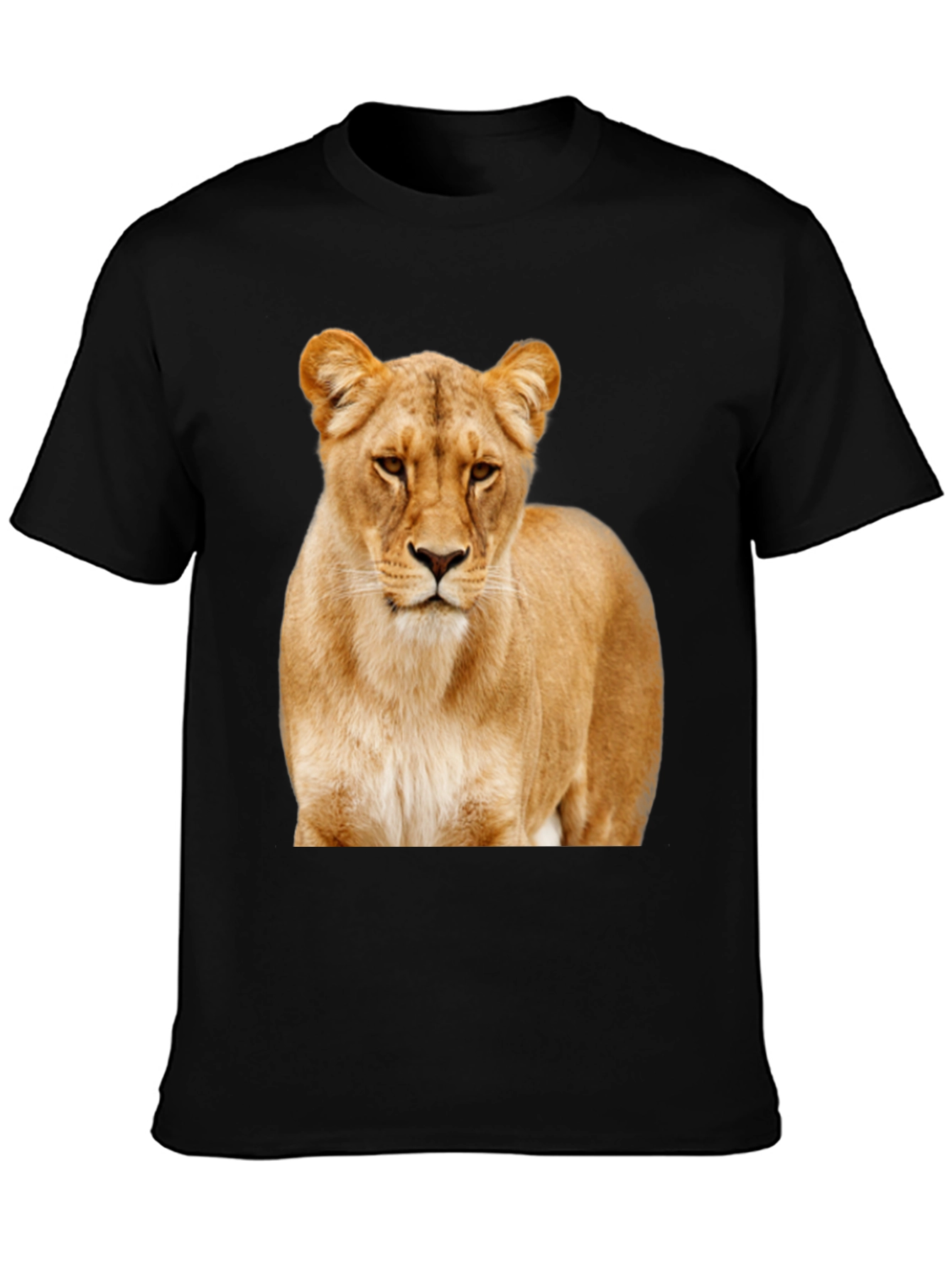 Lion Graphic Tee - Stylish Animal Print T-Shirt