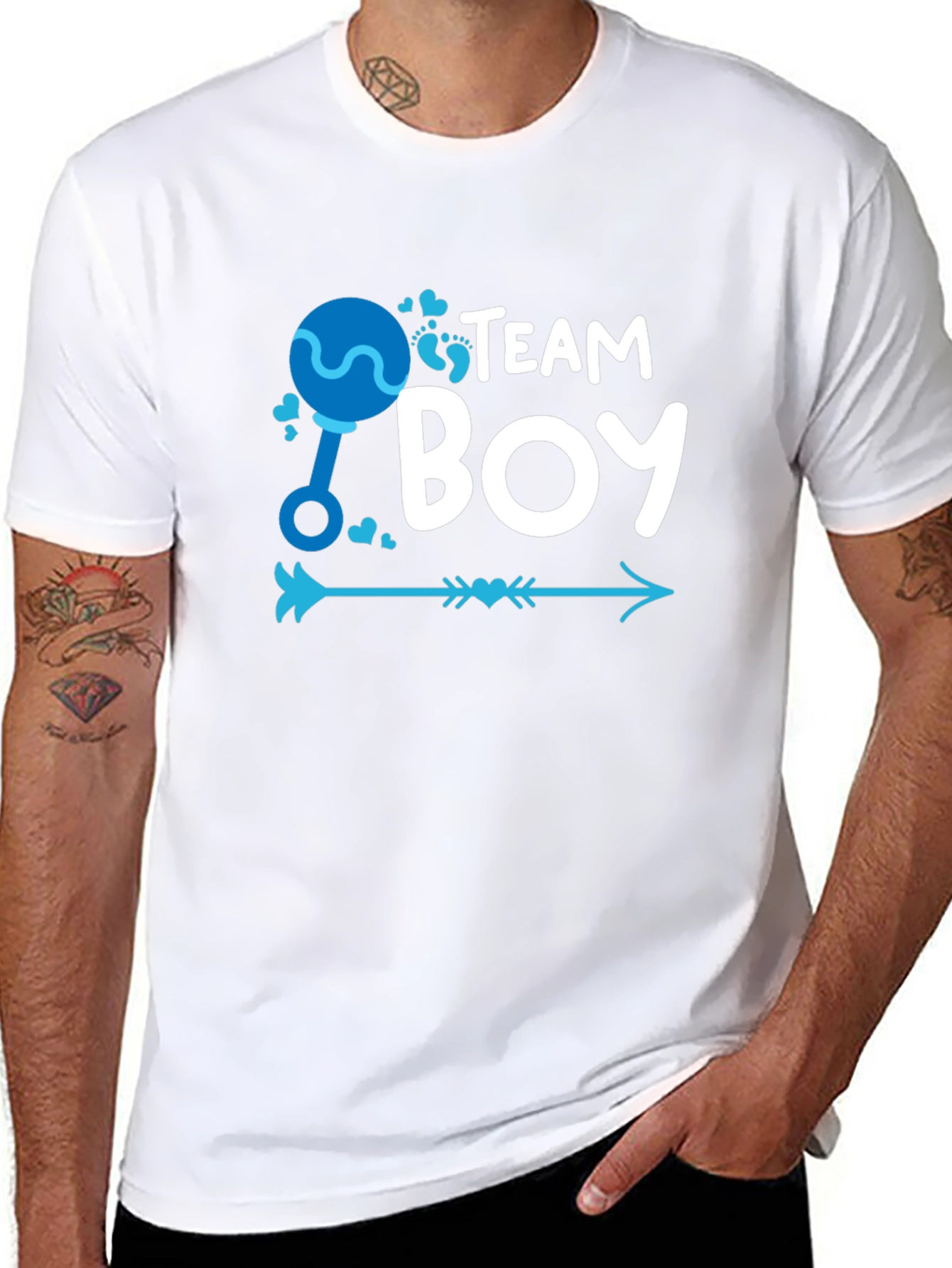 Team Boy Baby Shower T-Shirt
