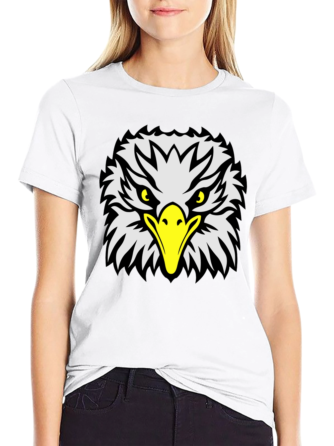 Eagle Graphic Tee - Bold Bird Design