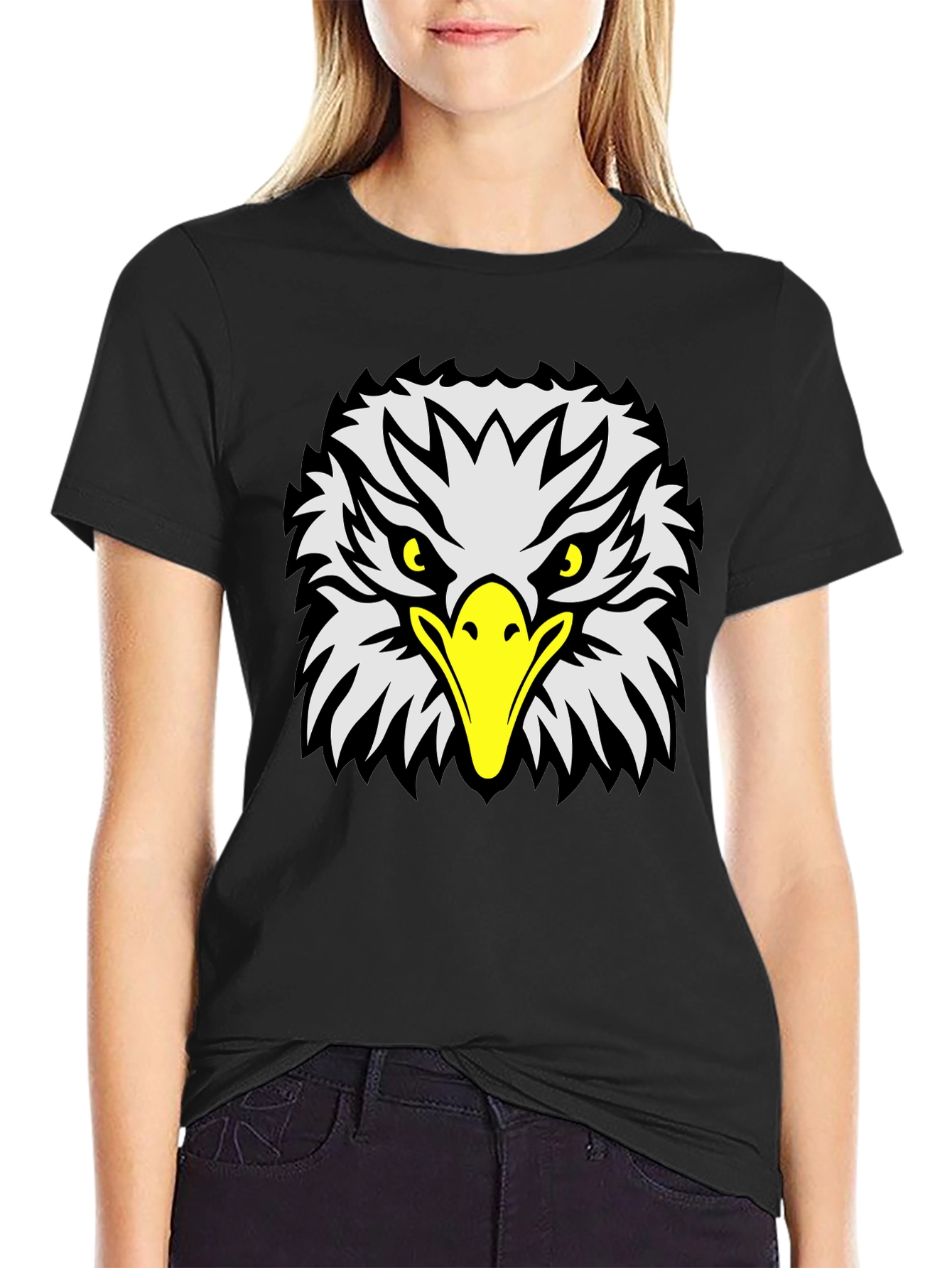 Eagle Graphic Tee - Bold Bird Design