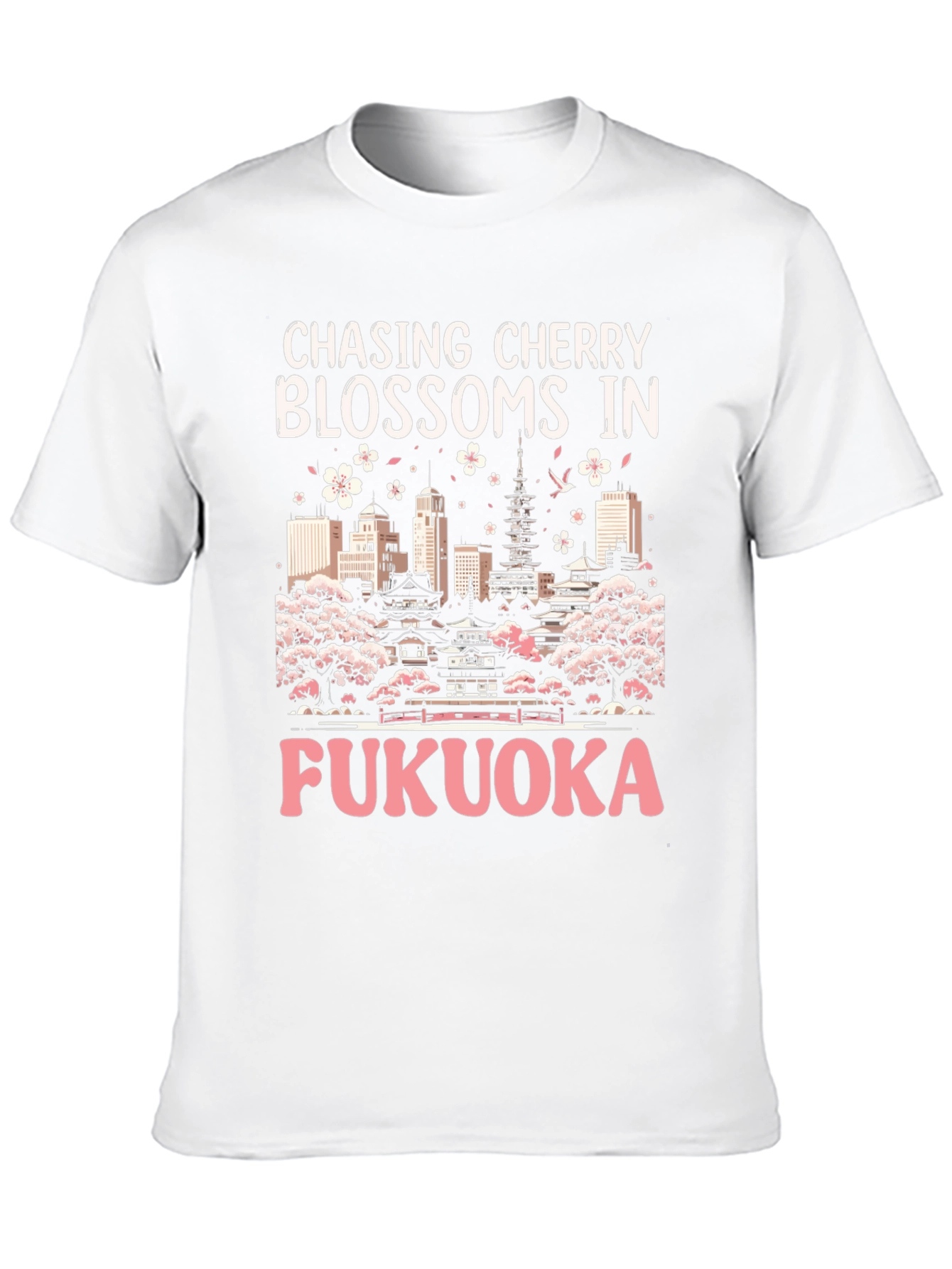 Fukuoka Cherry Blossom T-Shirt