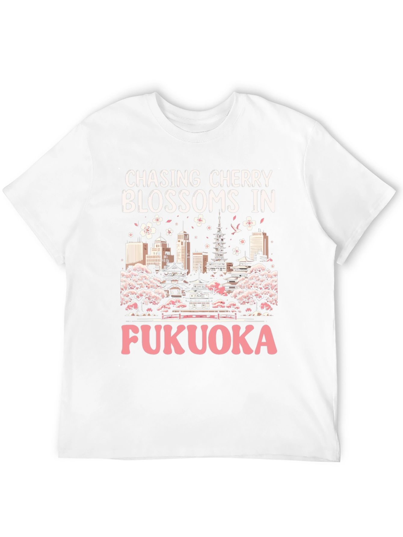 Fukuoka Cherry Blossom T-Shirt