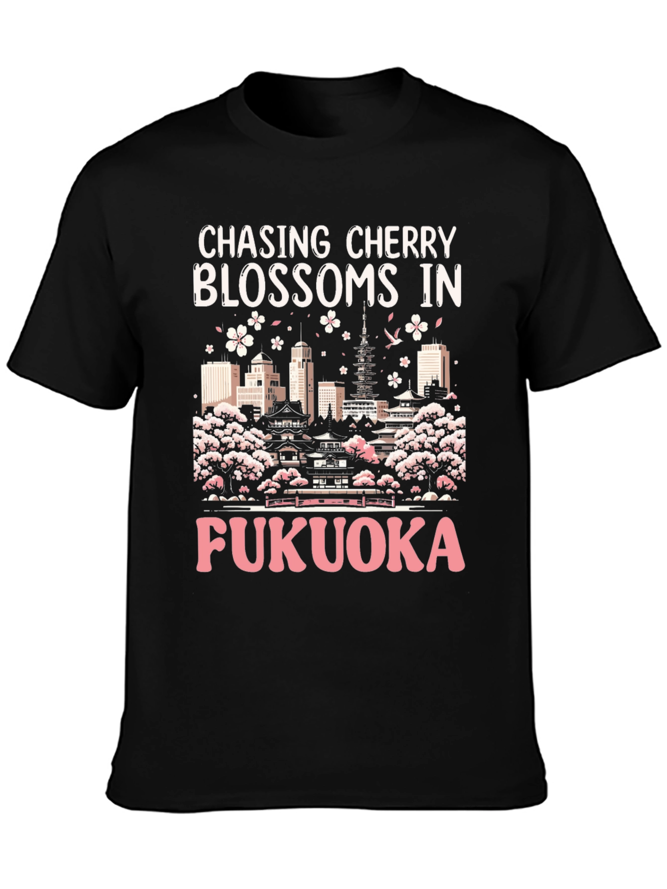 Fukuoka Cherry Blossom T-Shirt
