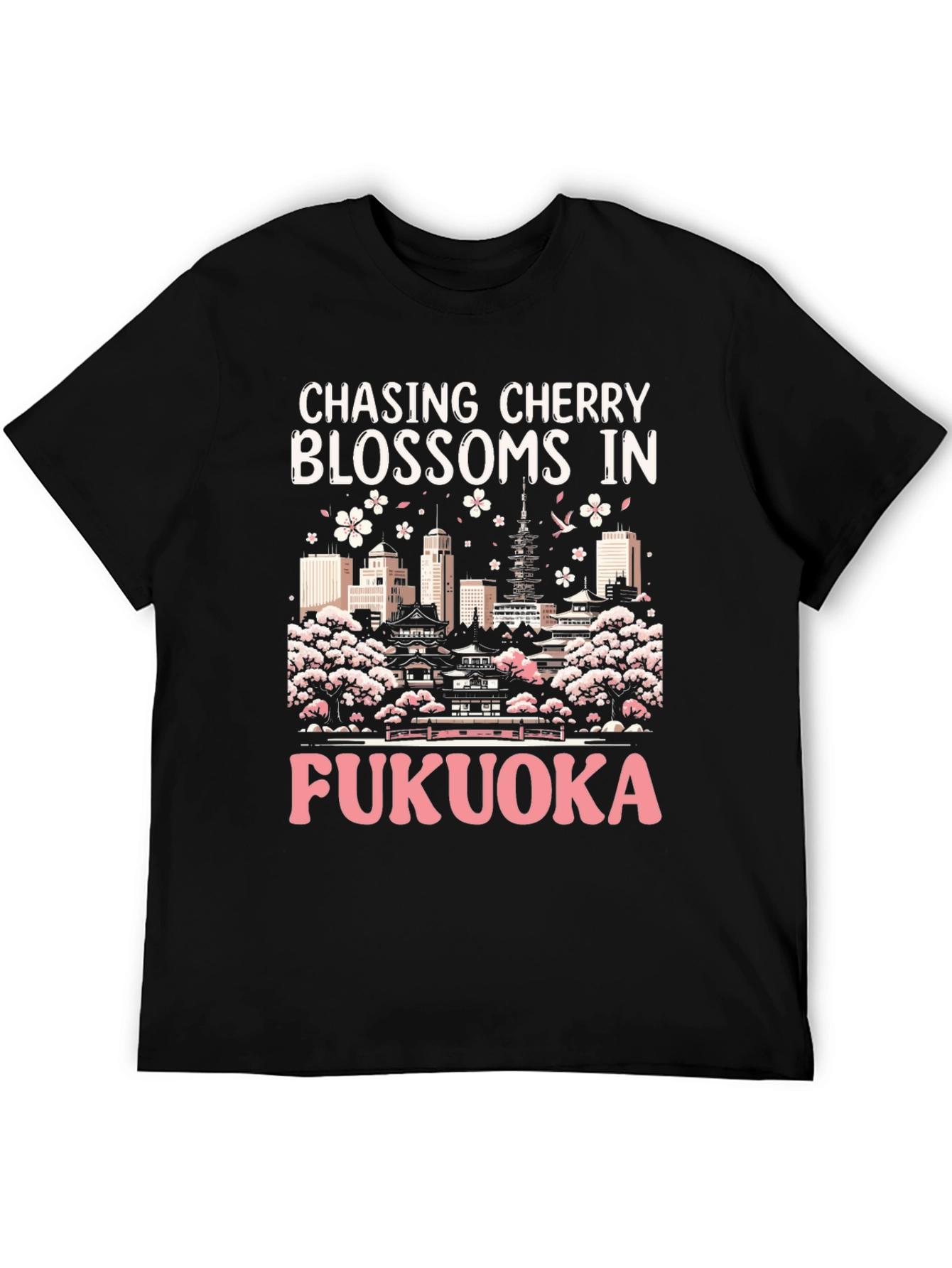 Fukuoka Cherry Blossom T-Shirt