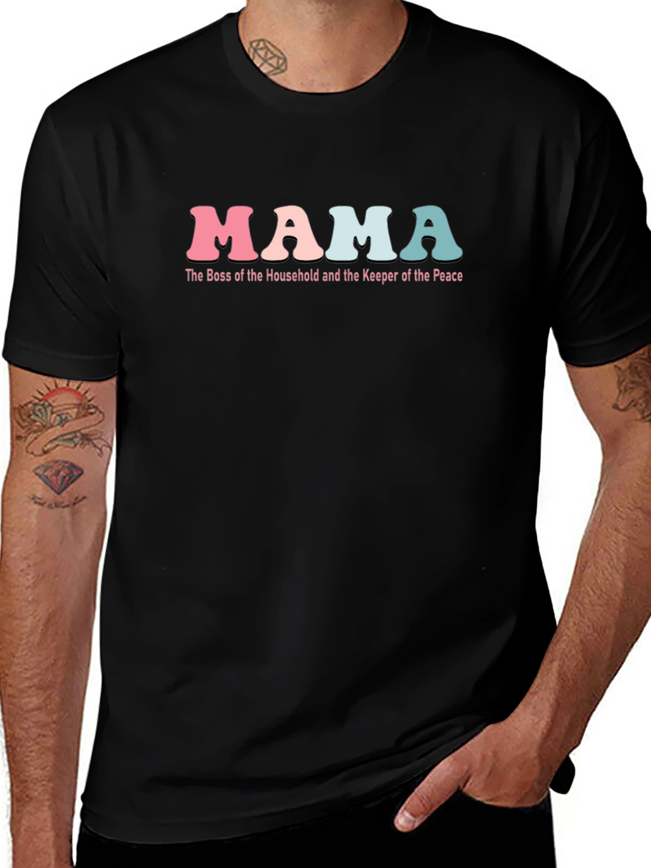 Mama Boss Household Keeper of the Peace T-Shirt