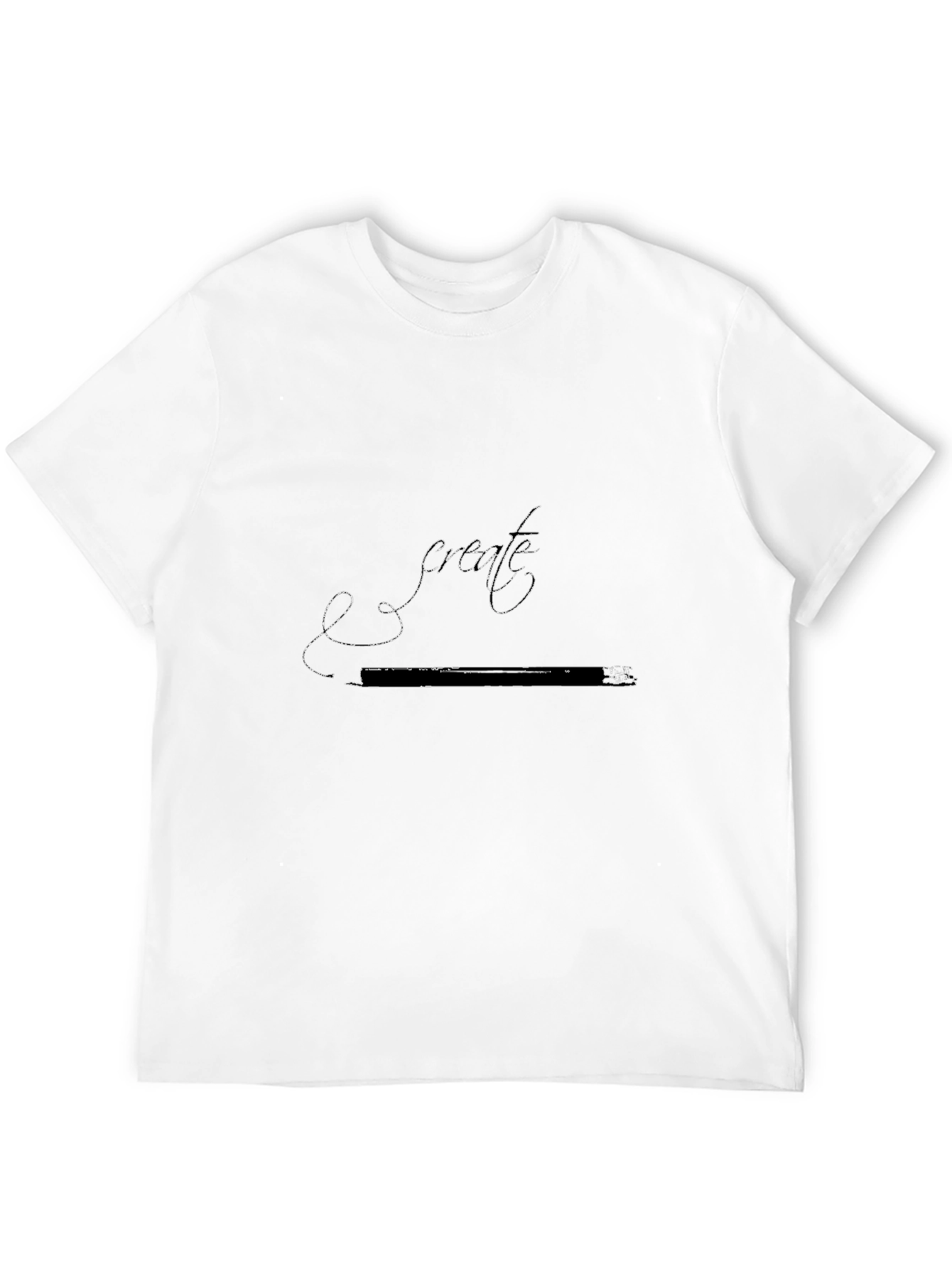 Create Graphic T-Shirt - Black Stylish Design