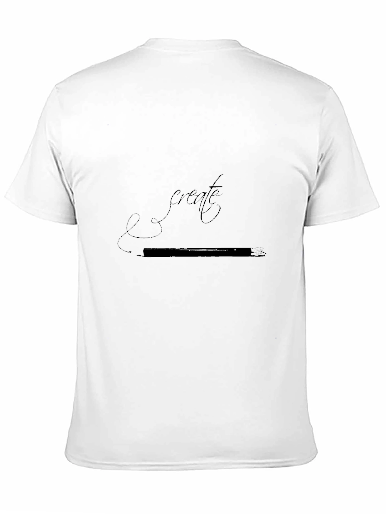 Create Graphic T-Shirt - Black Stylish Design