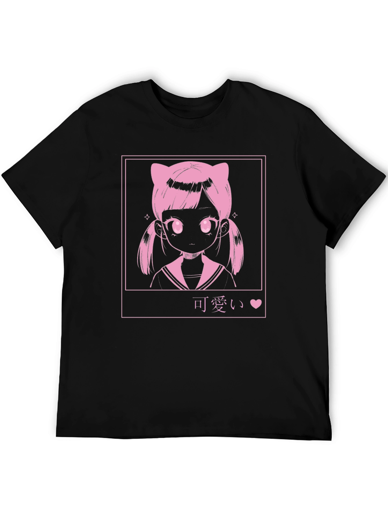 Kawaii Anime Girl Graphic Tee