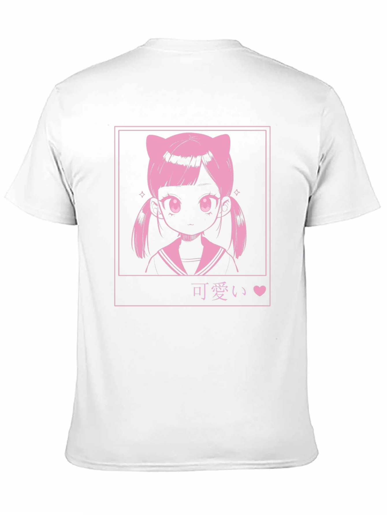 Kawaii Anime Girl Graphic Tee