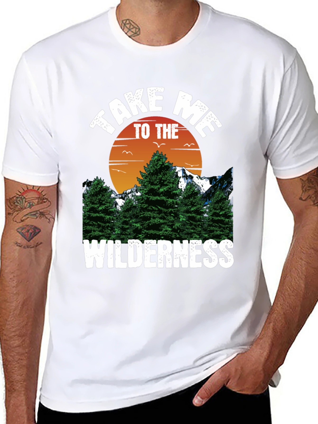 Wilderness Graphic Tee - Adventure Awaits