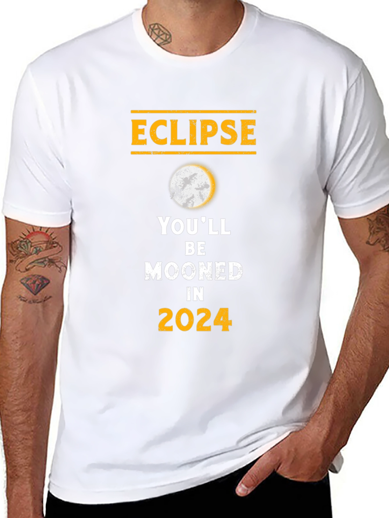 Eclipse 2024 T-Shirt - Youll Be Mooned!