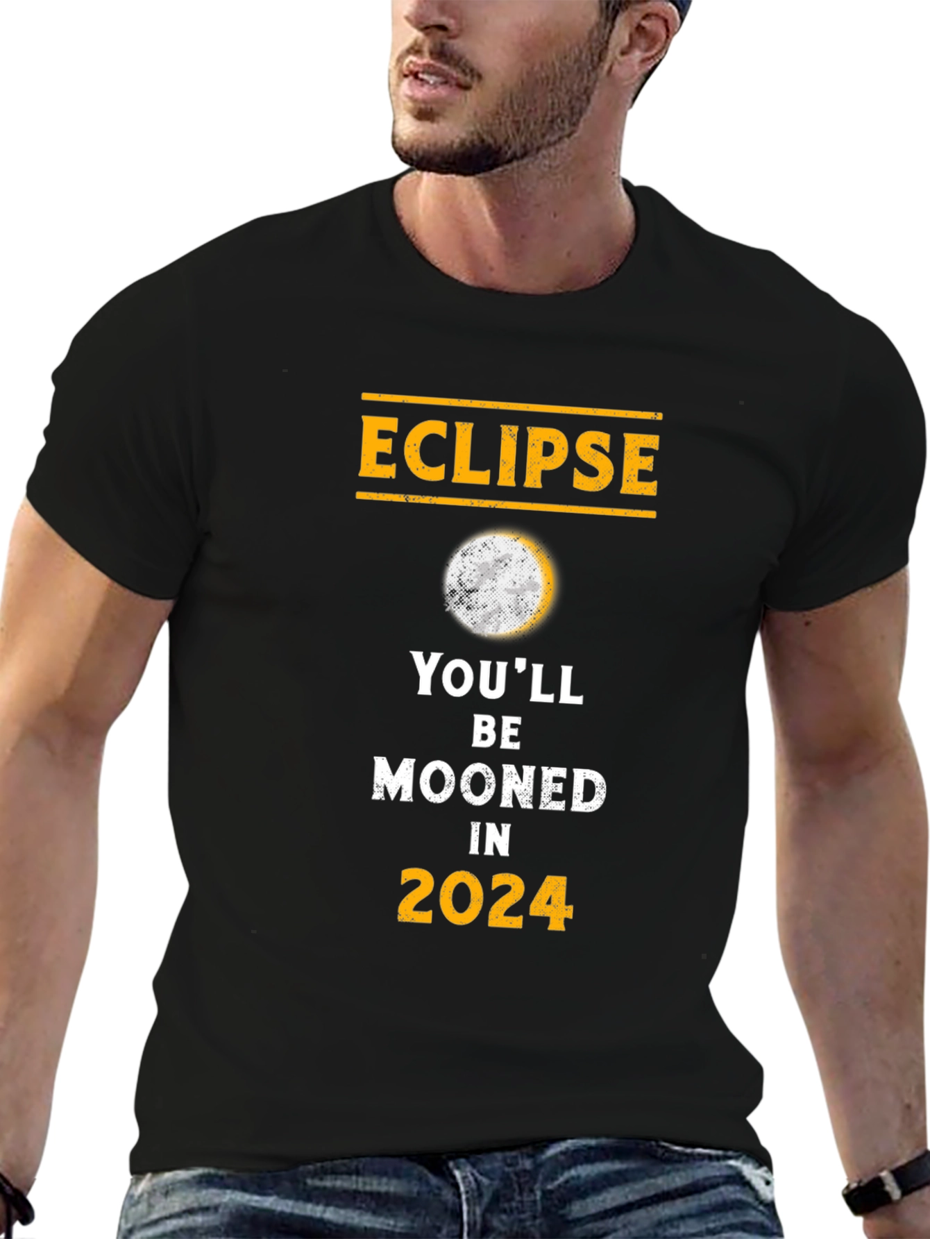 Eclipse 2024 T-Shirt - Youll Be Mooned!