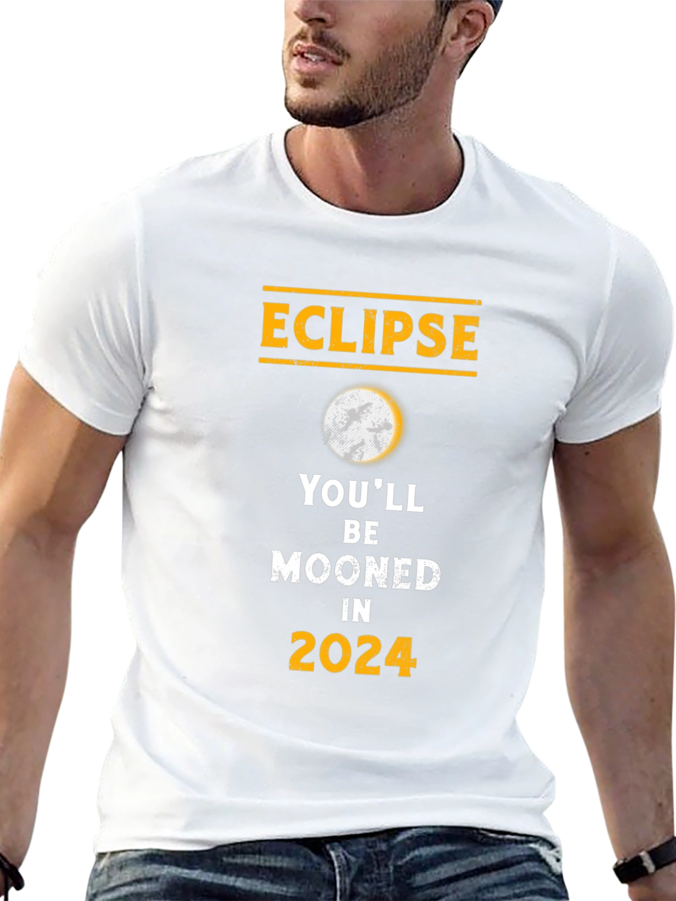 Eclipse 2024 T-Shirt - Youll Be Mooned!