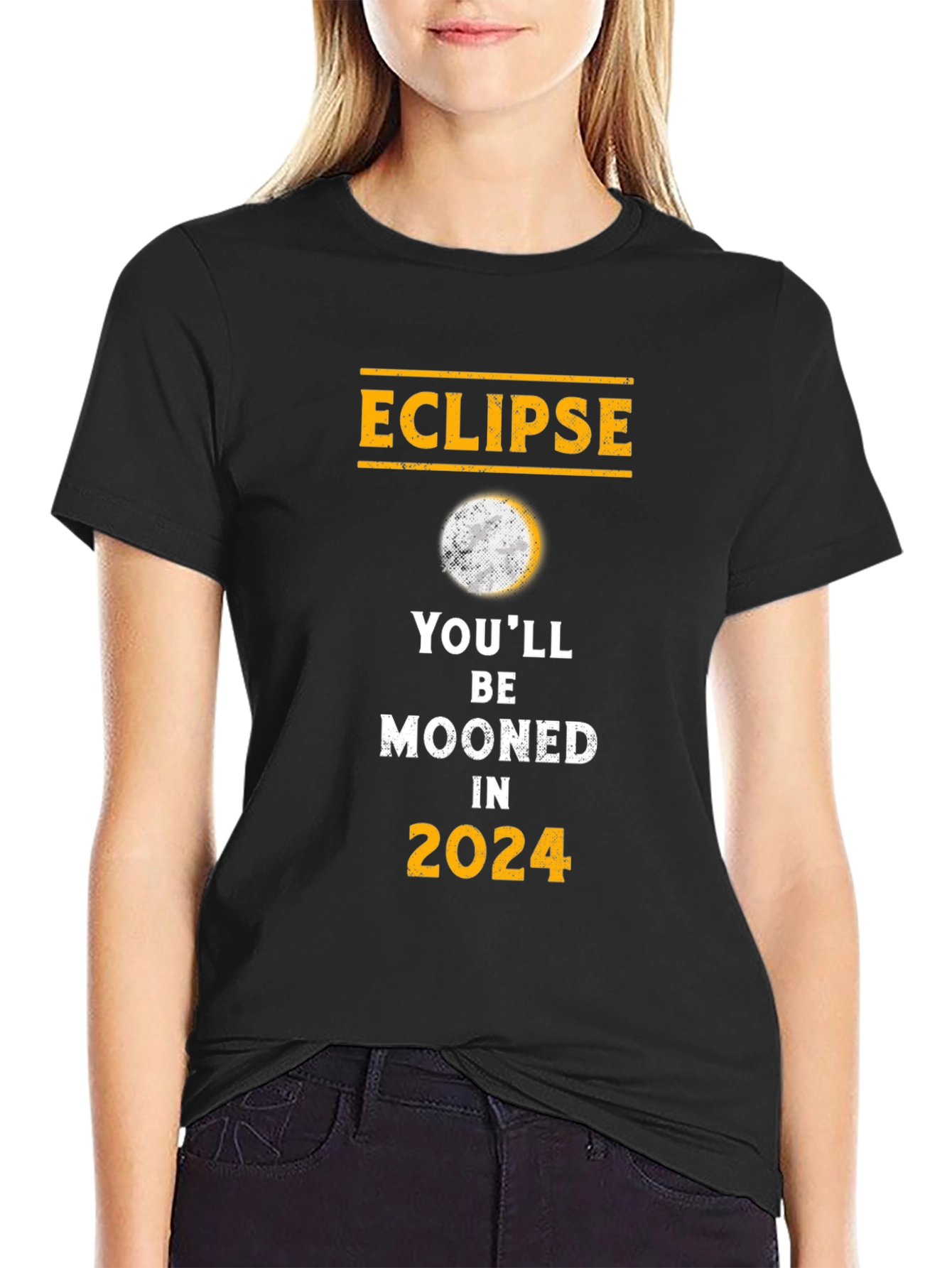 Eclipse 2024 T-Shirt - Youll Be Mooned!