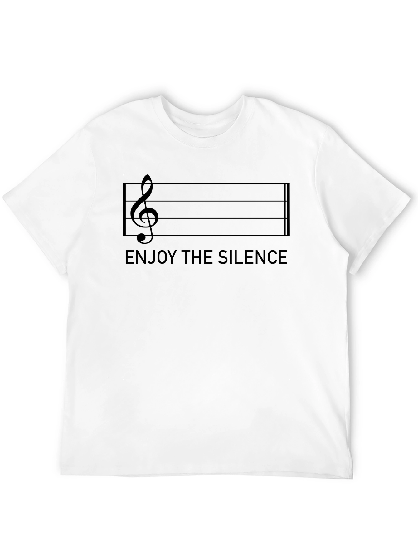 Enjoy The Silence Graphic Tee - Music Lover T-Shirt