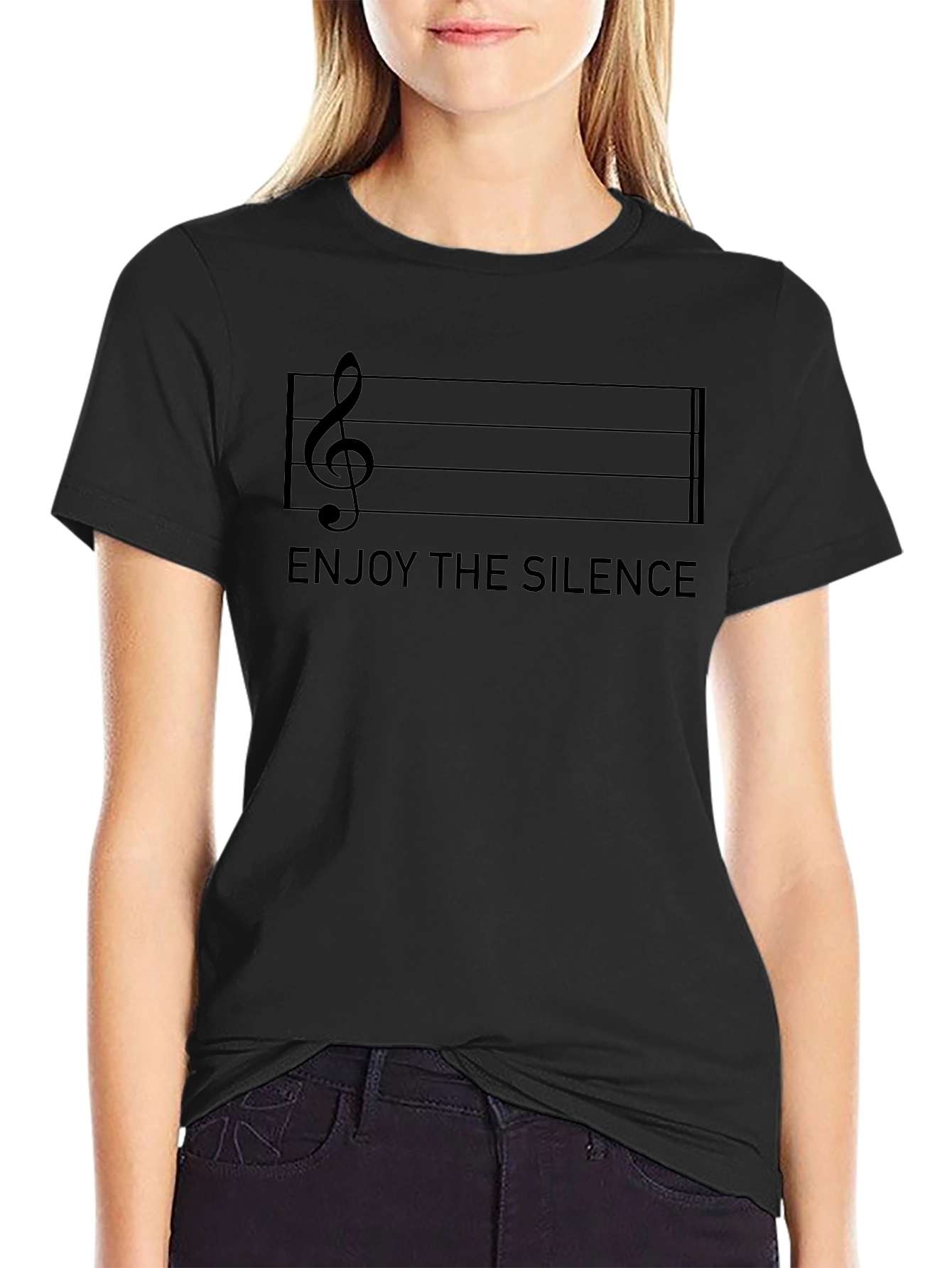 Enjoy The Silence Graphic Tee - Music Lover T-Shirt