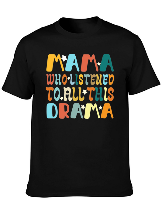 Mama Drama Graphic T-Shirt - Mom Life Tee