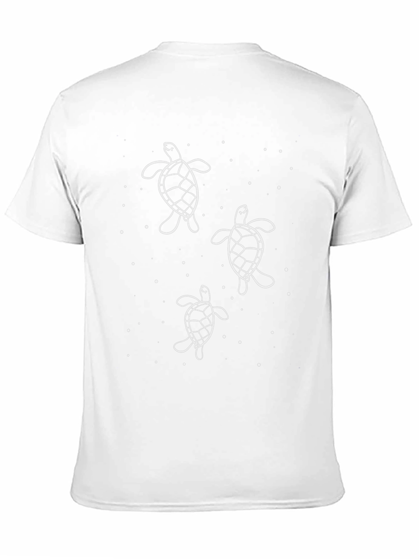 Turtle Graphic Black T-Shirt