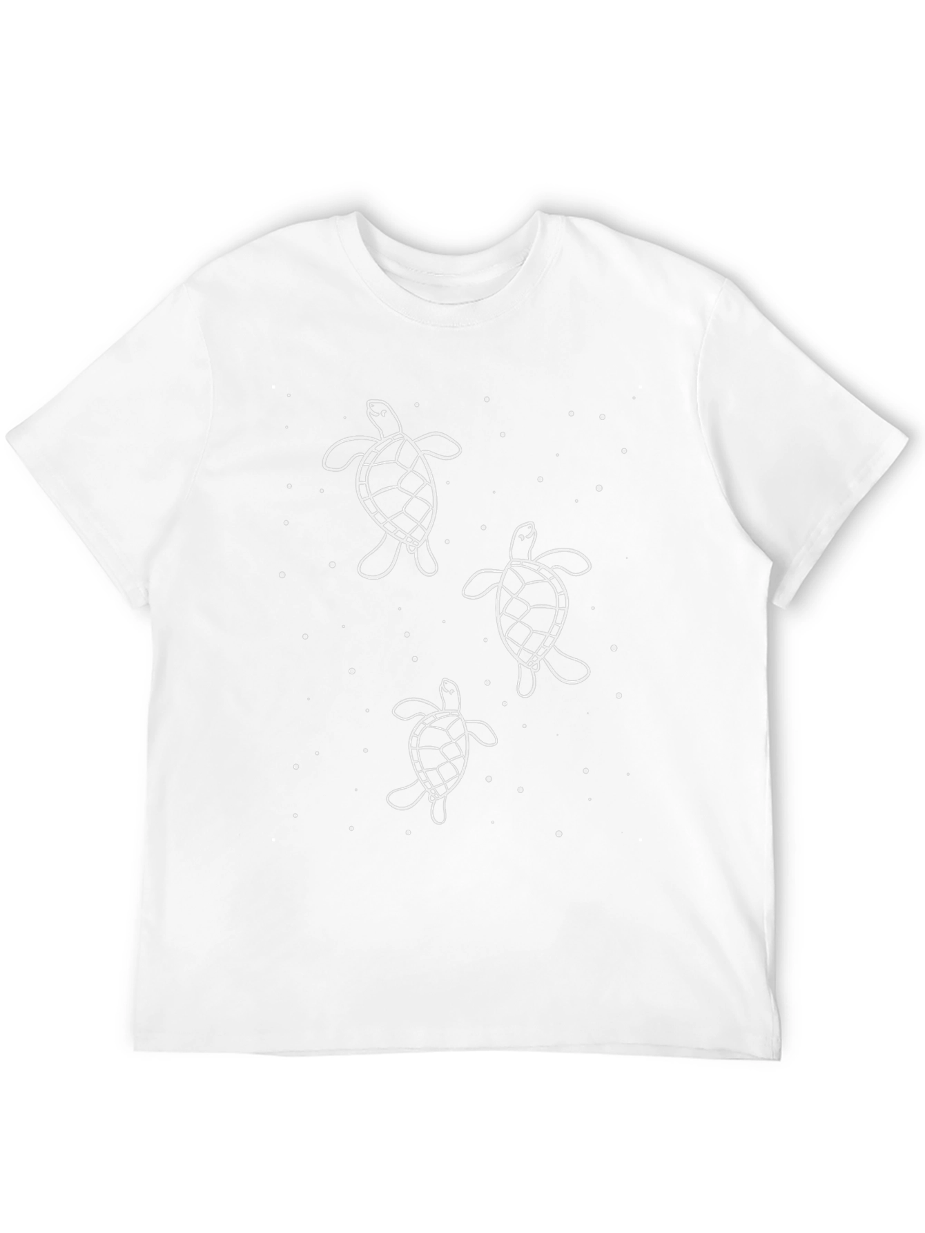 Turtle Graphic Black T-Shirt