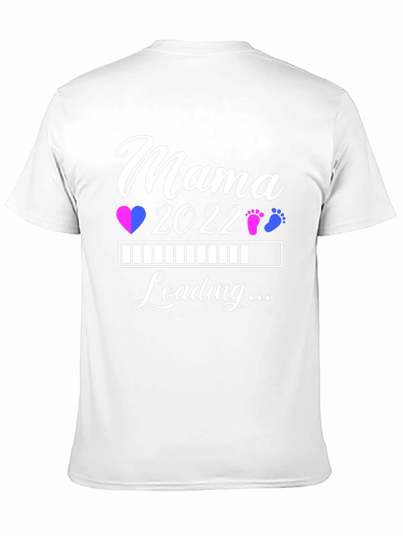 Mama 2022 Loading Pregnancy T-Shirt