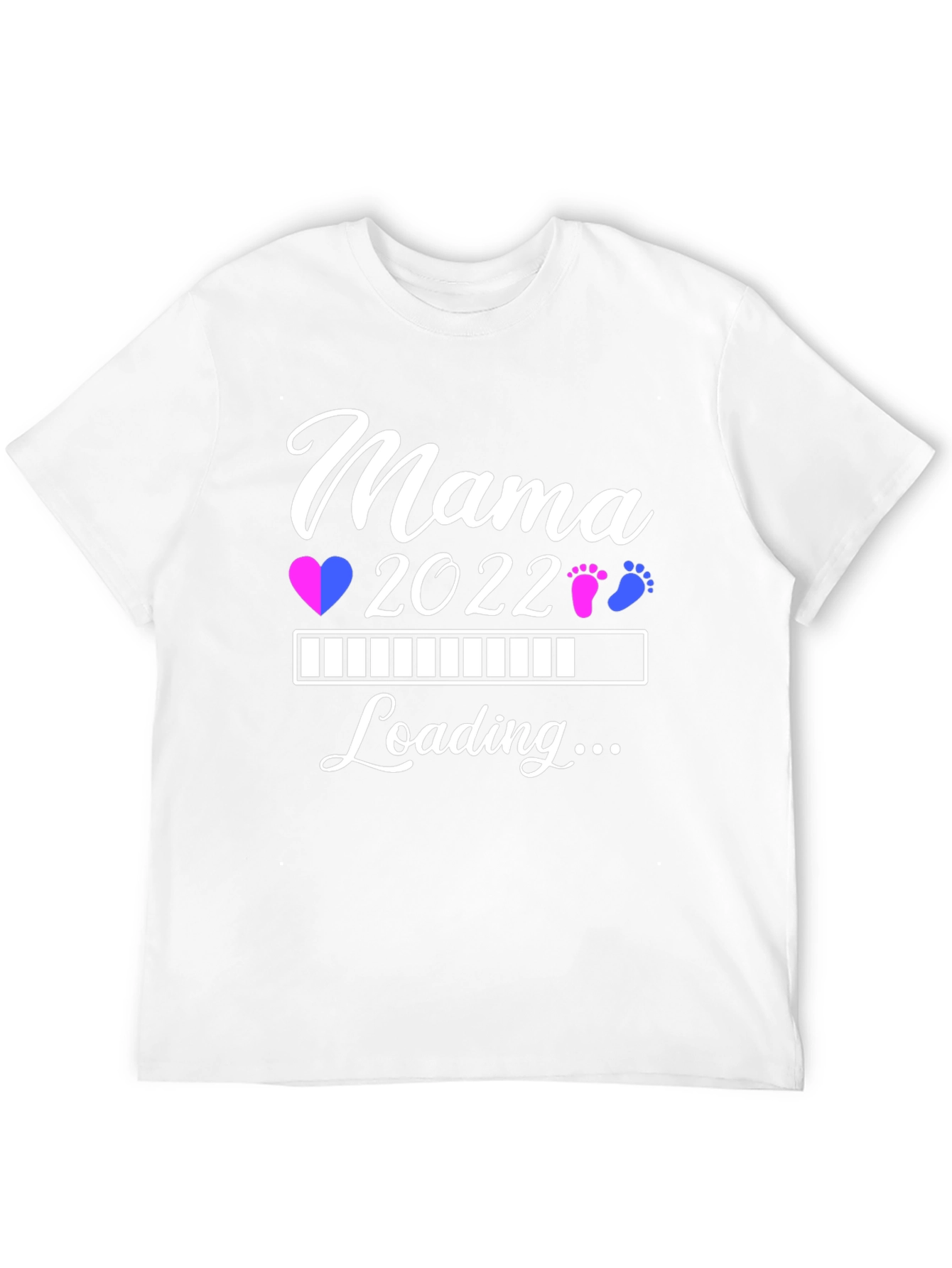 Mama 2022 Loading Pregnancy T-Shirt