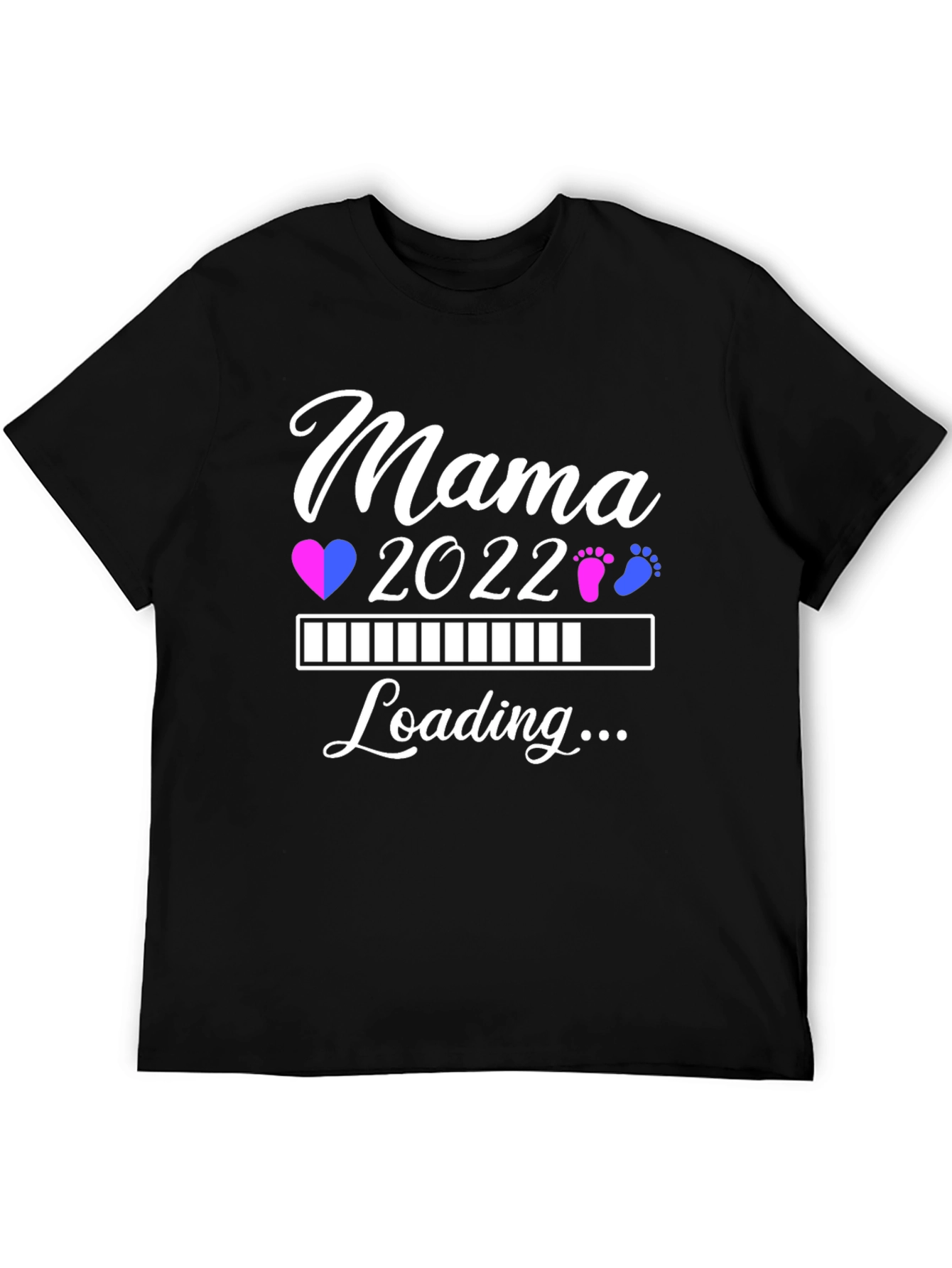 Mama 2022 Loading Pregnancy T-Shirt