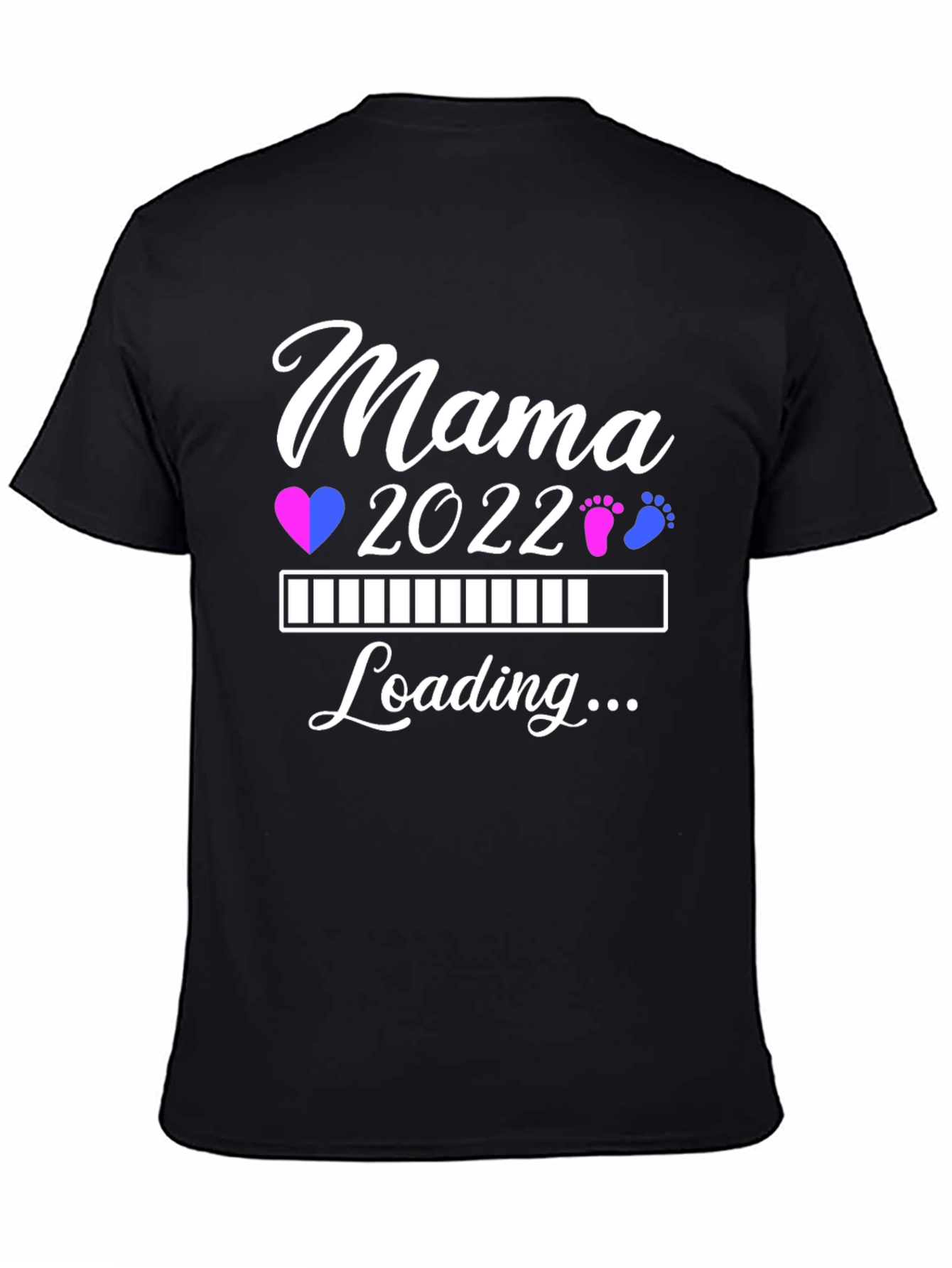 Mama 2022 Loading Pregnancy T-Shirt