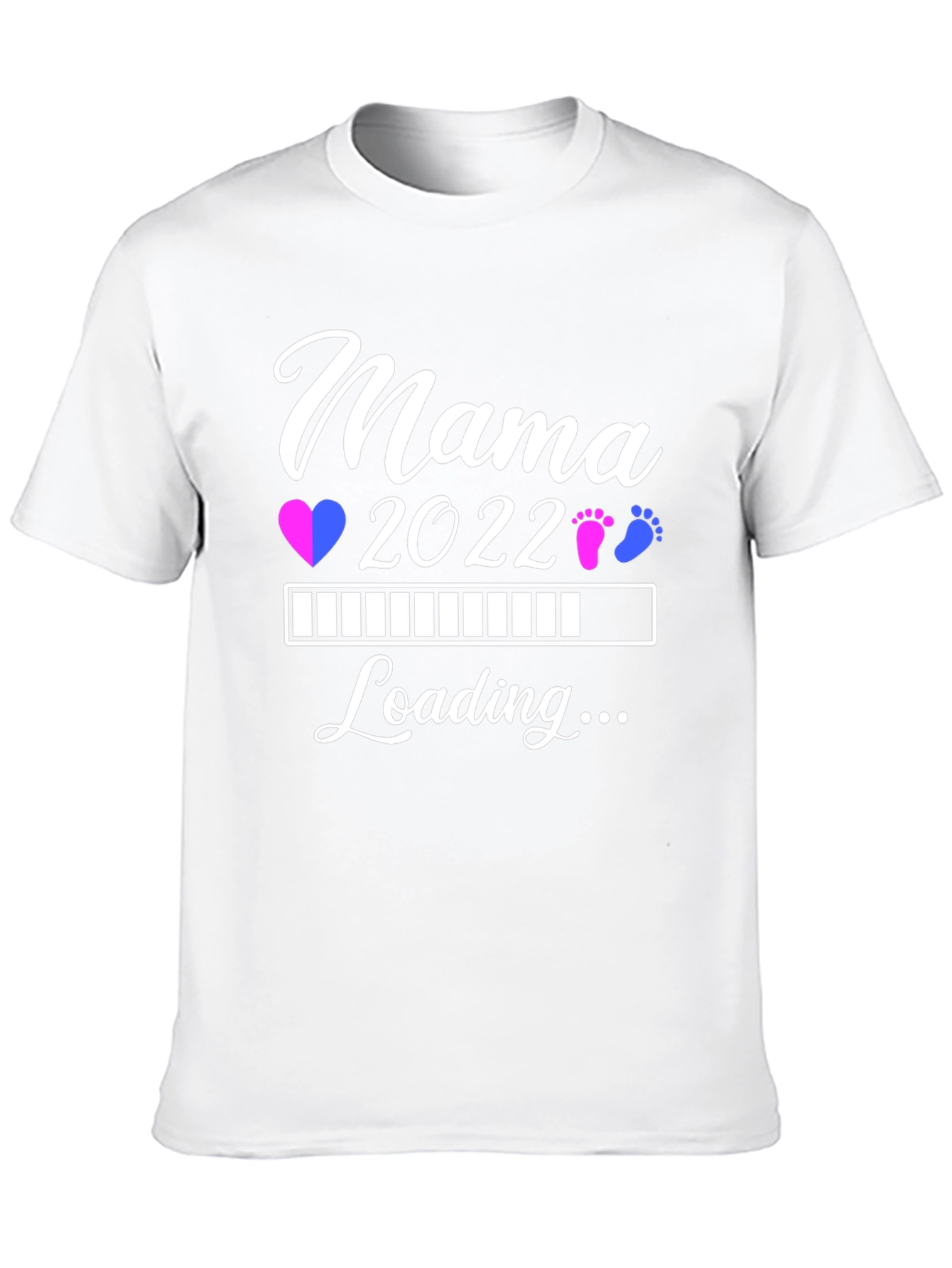 Mama 2022 Loading Pregnancy T-Shirt