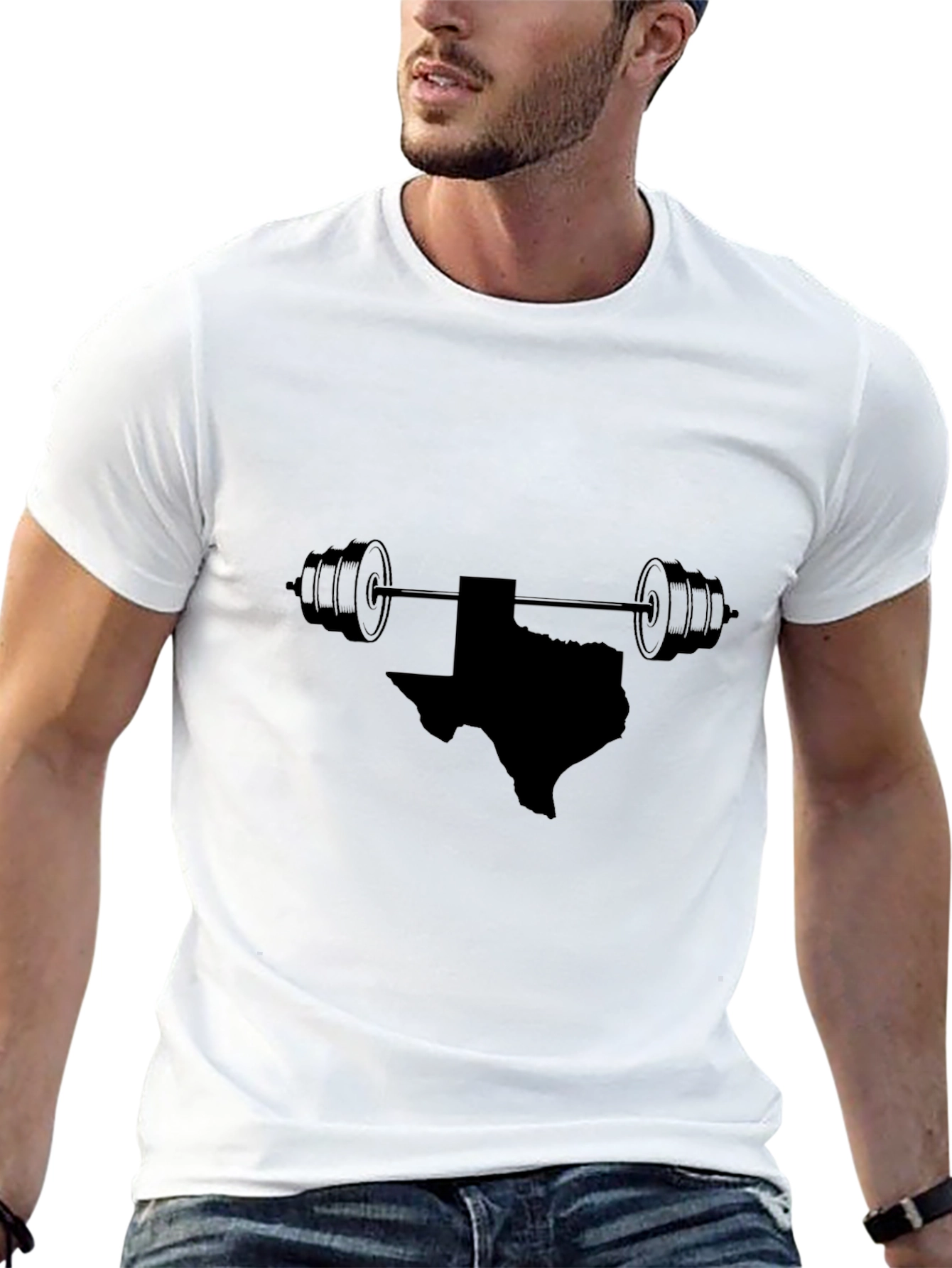 Texas Weightlifting Black T-Shirt