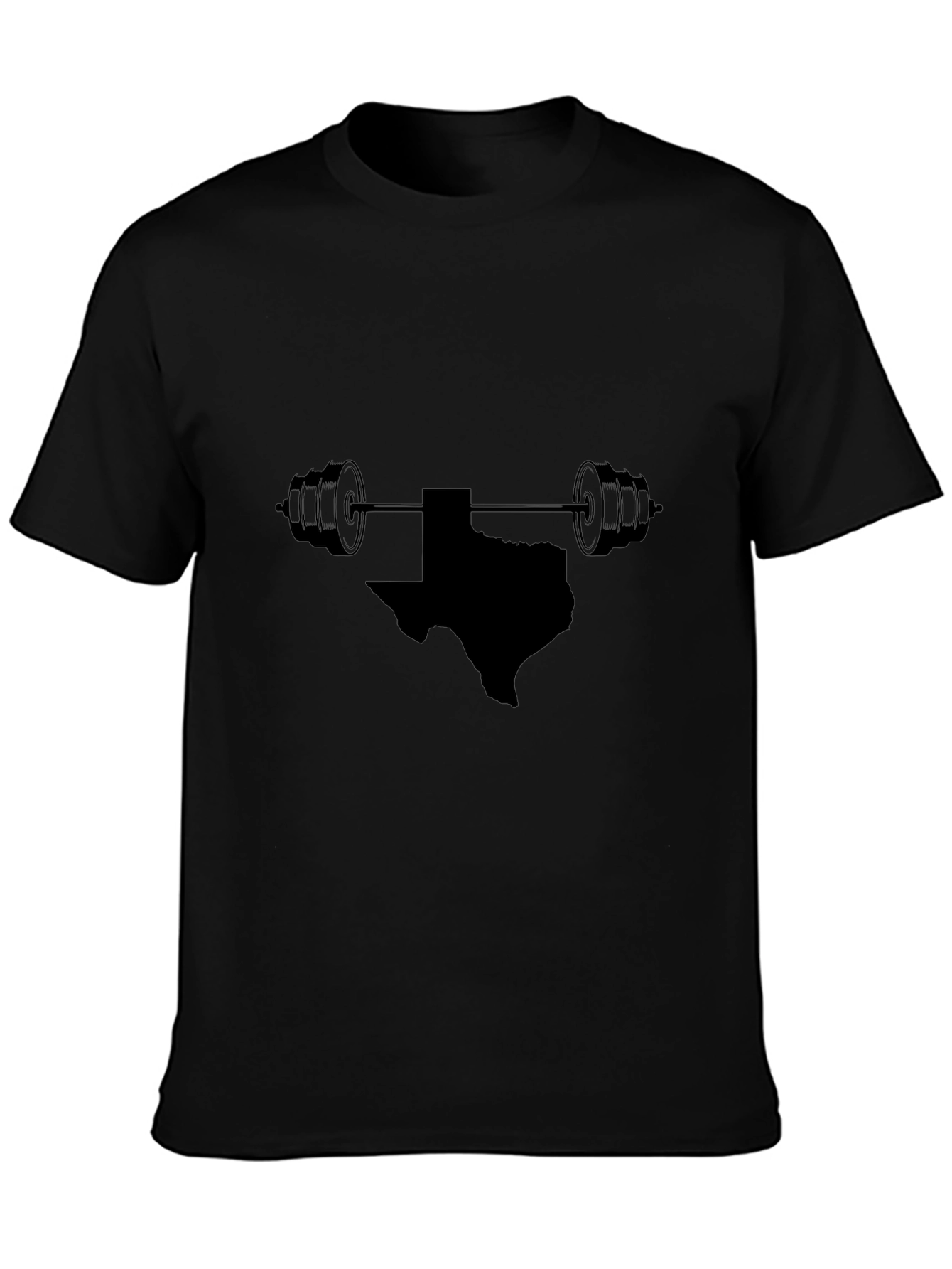 Texas Weightlifting Black T-Shirt