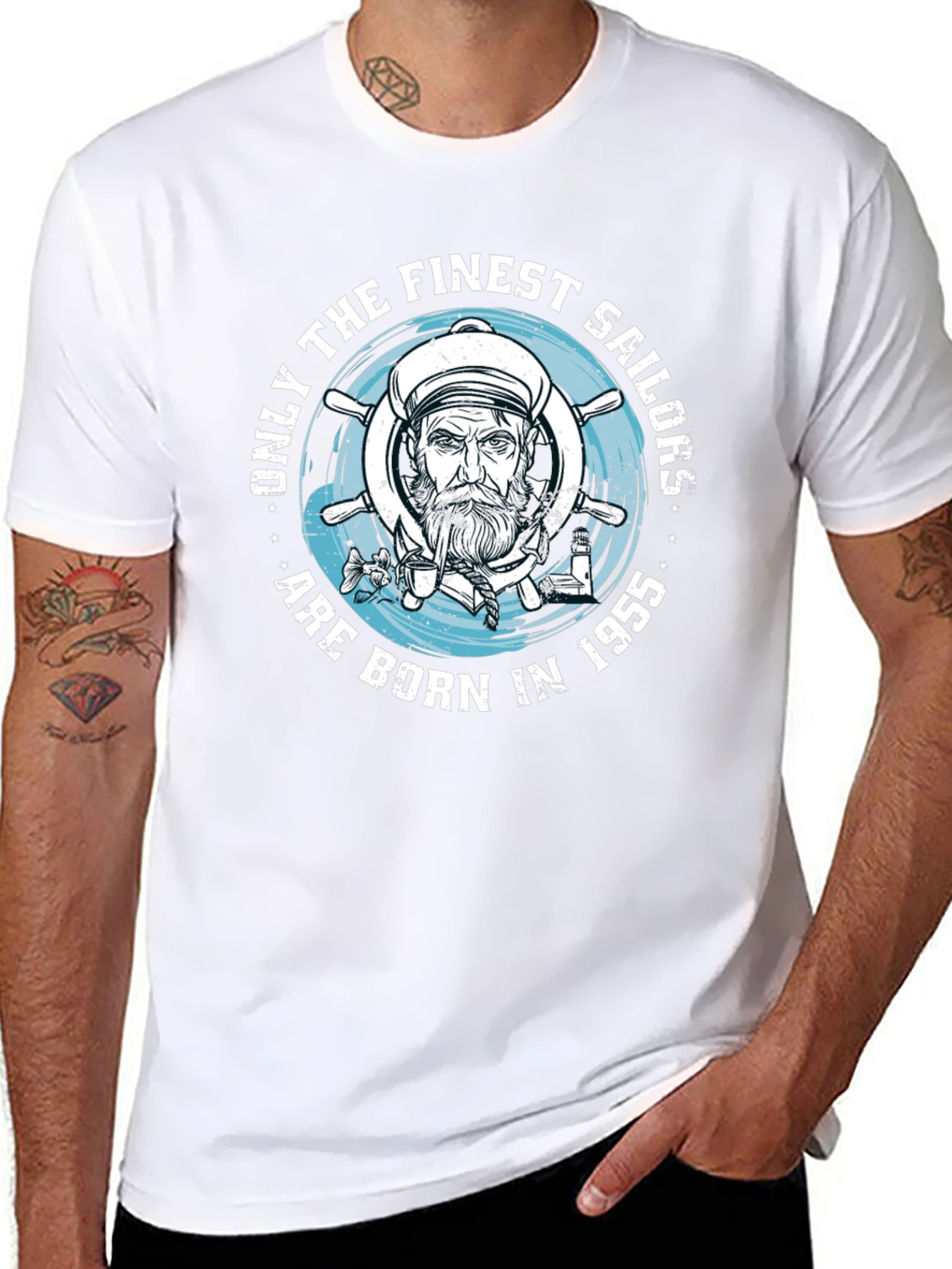 Finest Sailors Born in 1955 T-Shirt