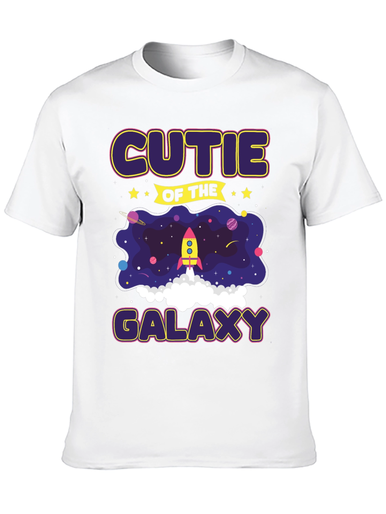 Cutie of the Galaxy T-Shirt Fun Space Design
