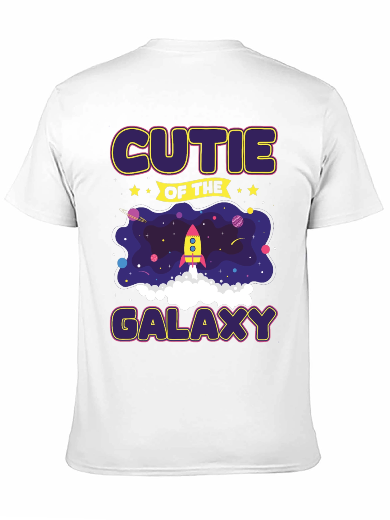 Cutie of the Galaxy T-Shirt Fun Space Design