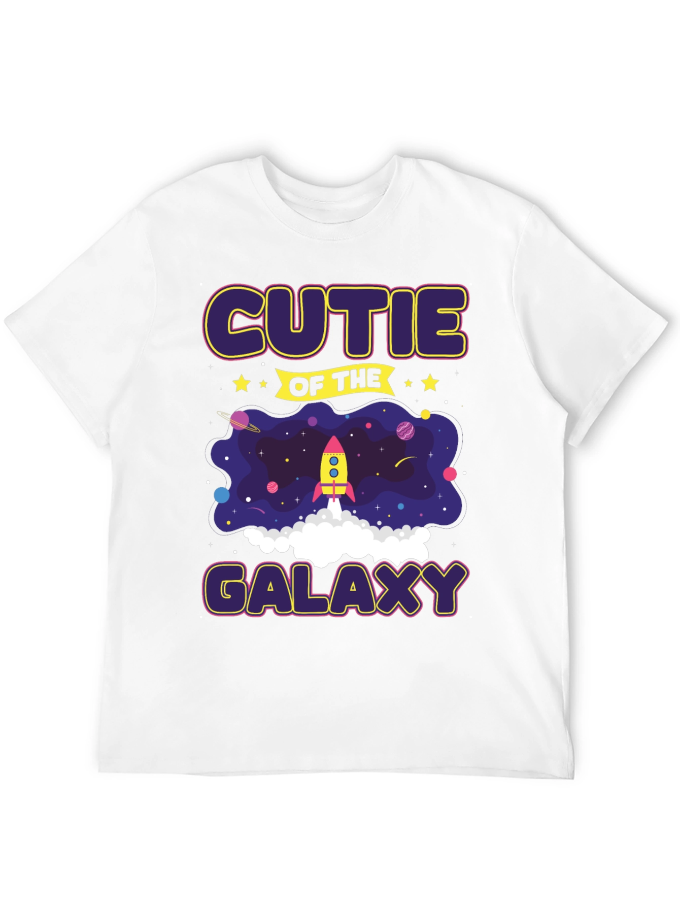 Cutie of the Galaxy T-Shirt Fun Space Design