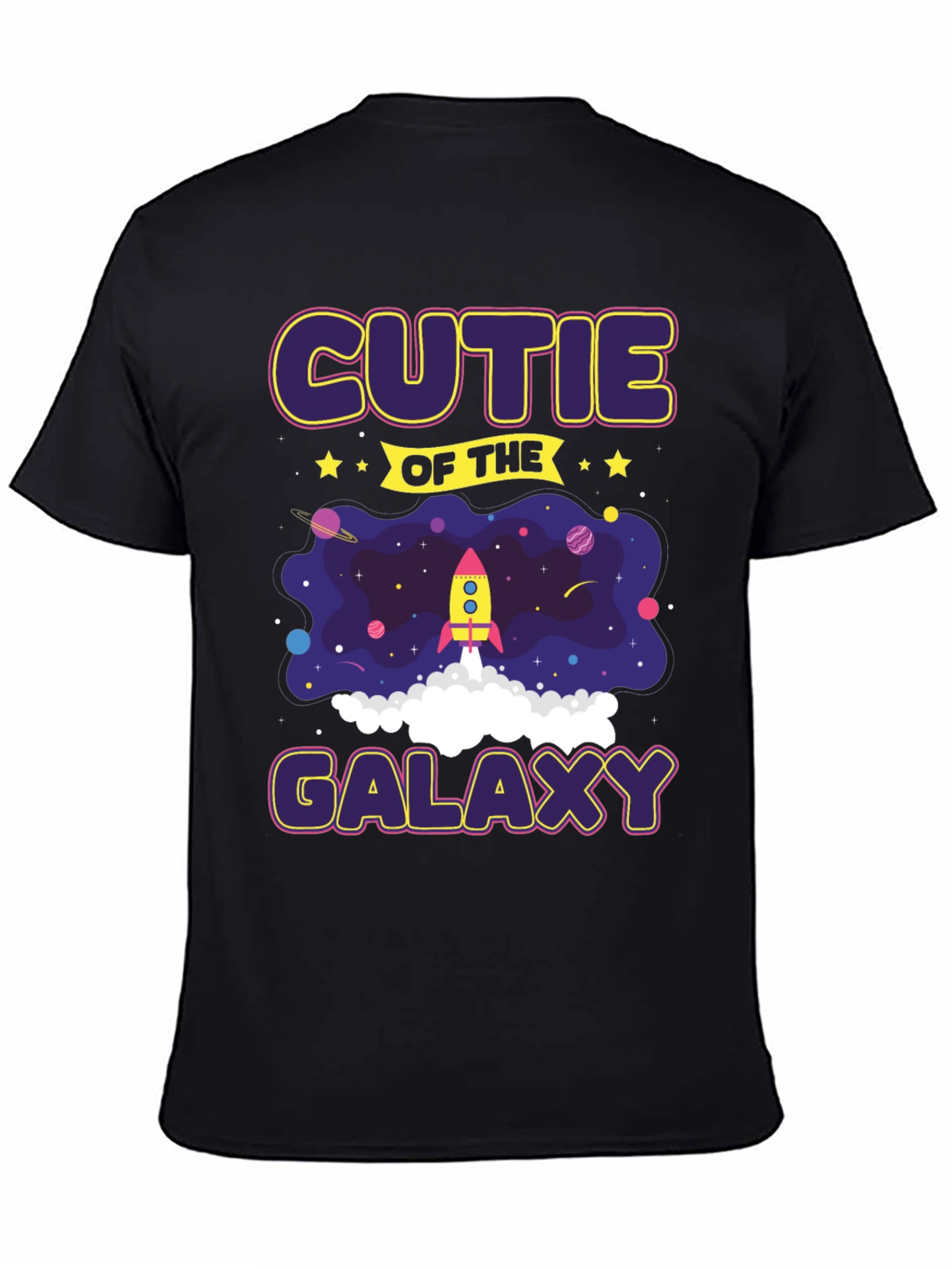 Cutie of the Galaxy T-Shirt Fun Space Design