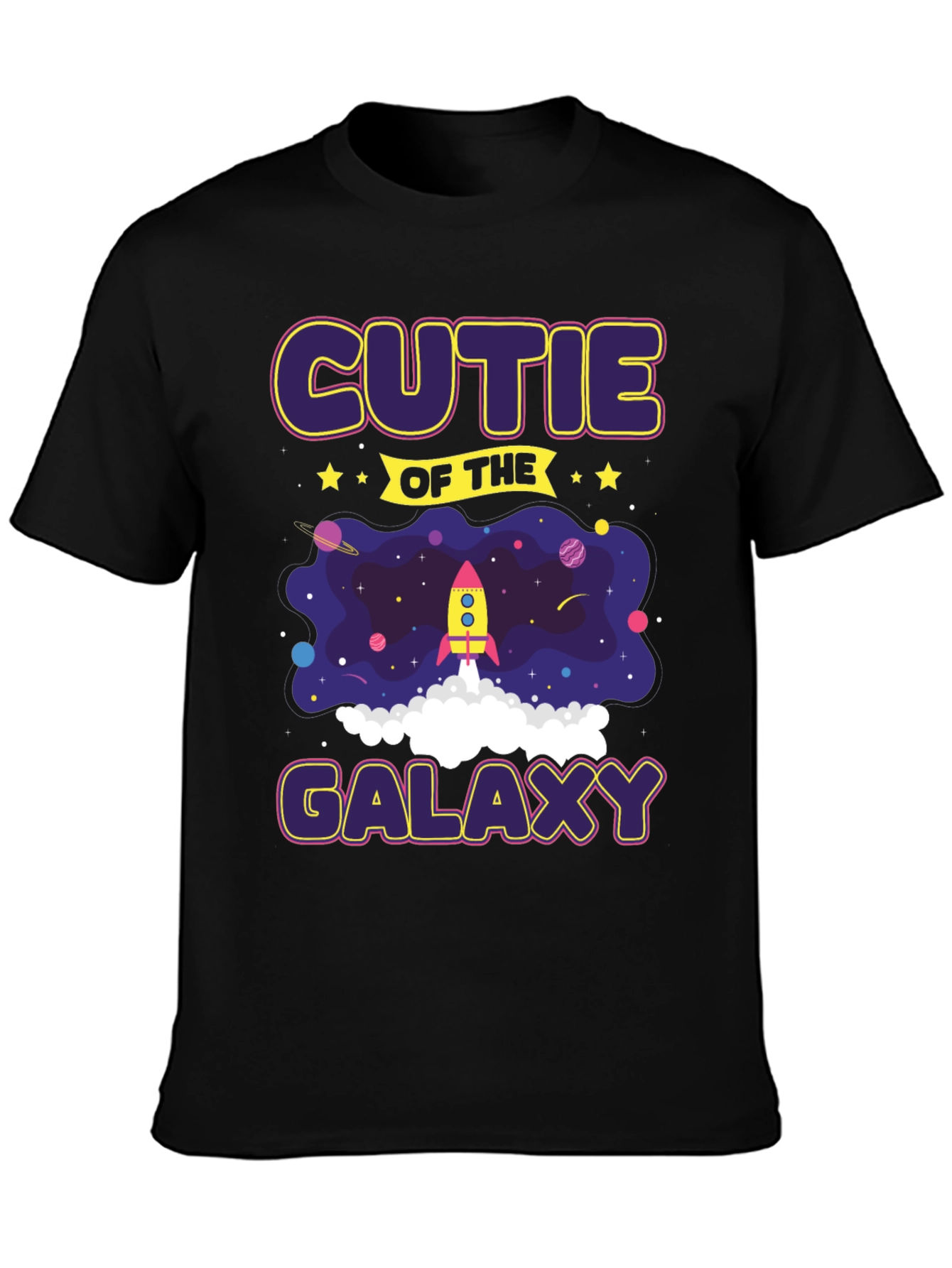 Cutie of the Galaxy T-Shirt Fun Space Design