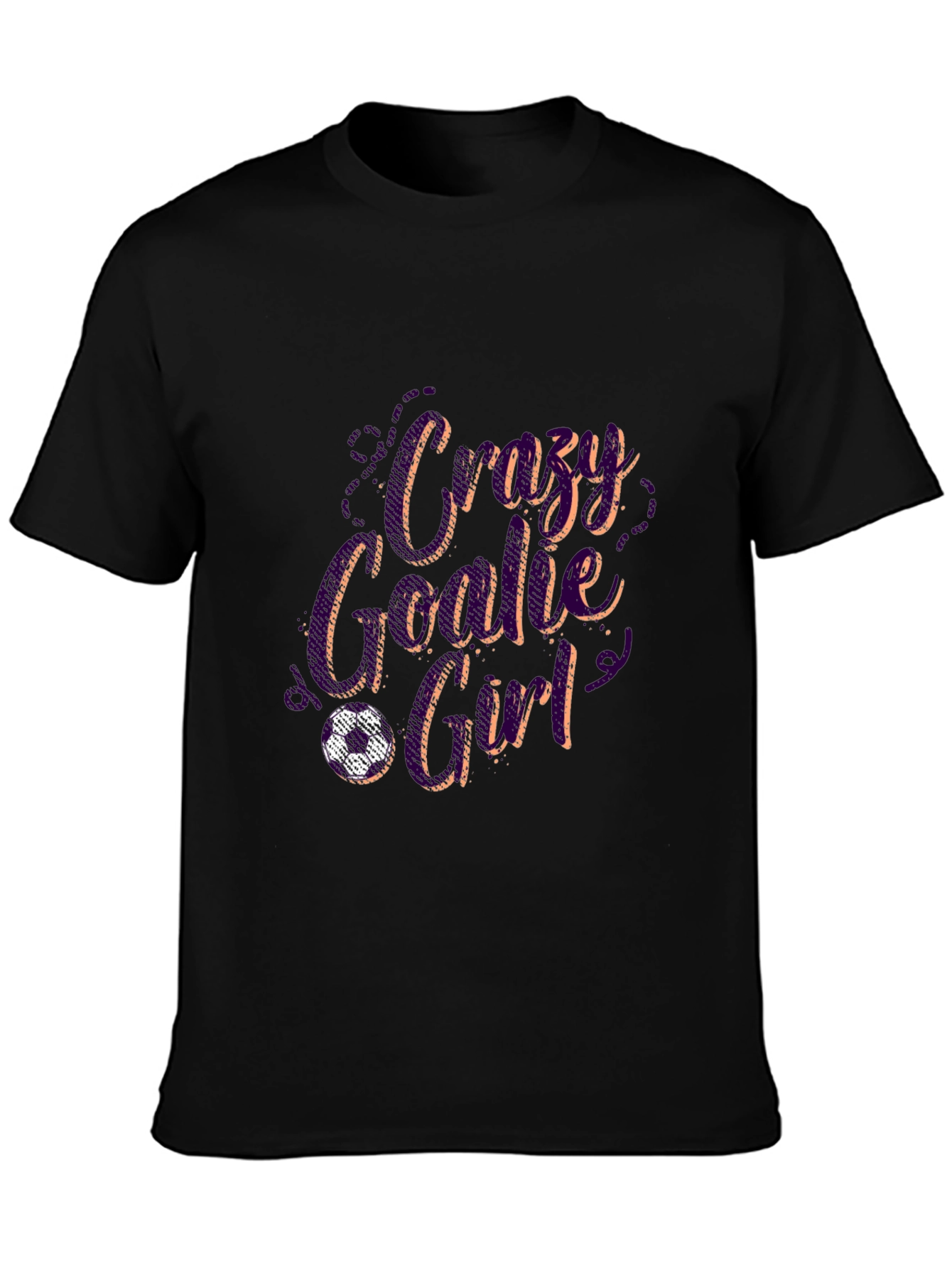Crazy Goalie Girl T-Shirt - Soccer Gift