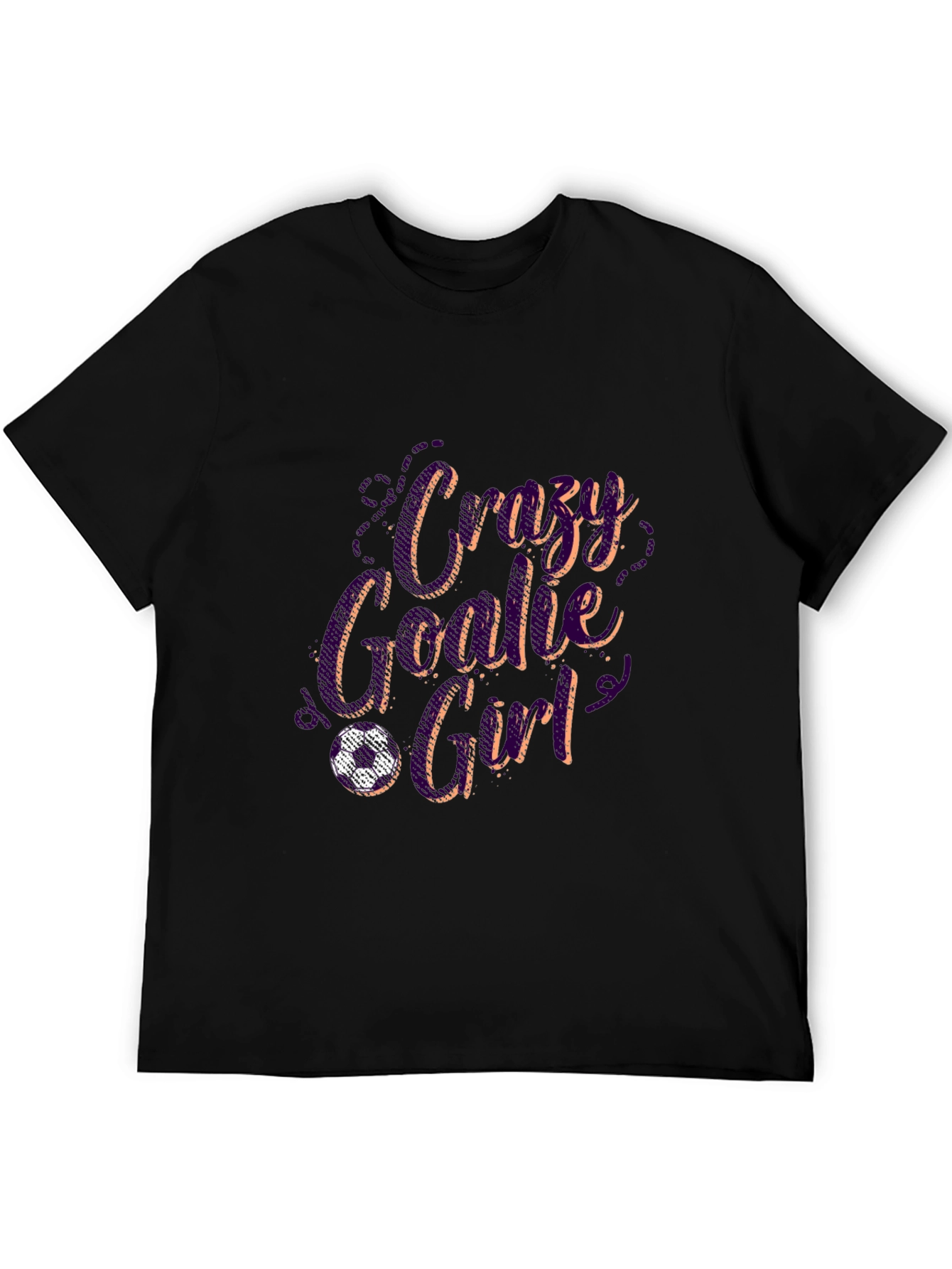 Crazy Goalie Girl T-Shirt - Soccer Gift