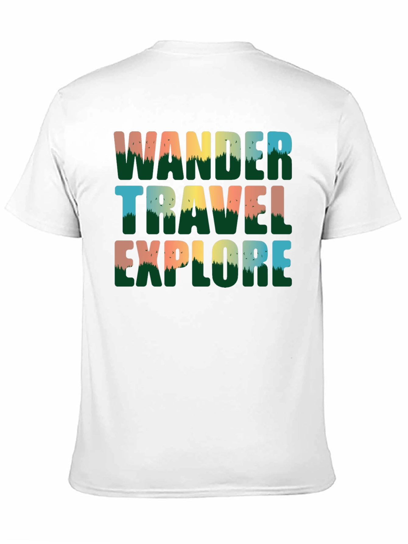 Wander Travel Explore Graphic Tee