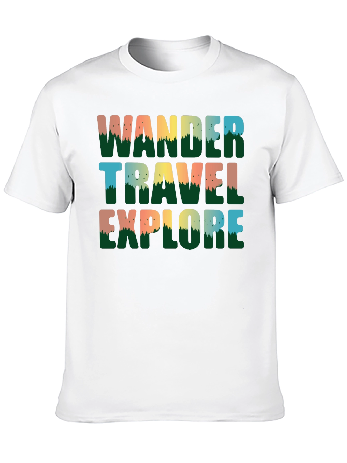 Wander Travel Explore Graphic Tee