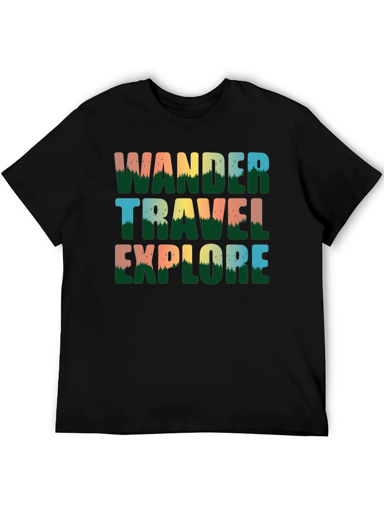 Wander Travel Explore Graphic Tee