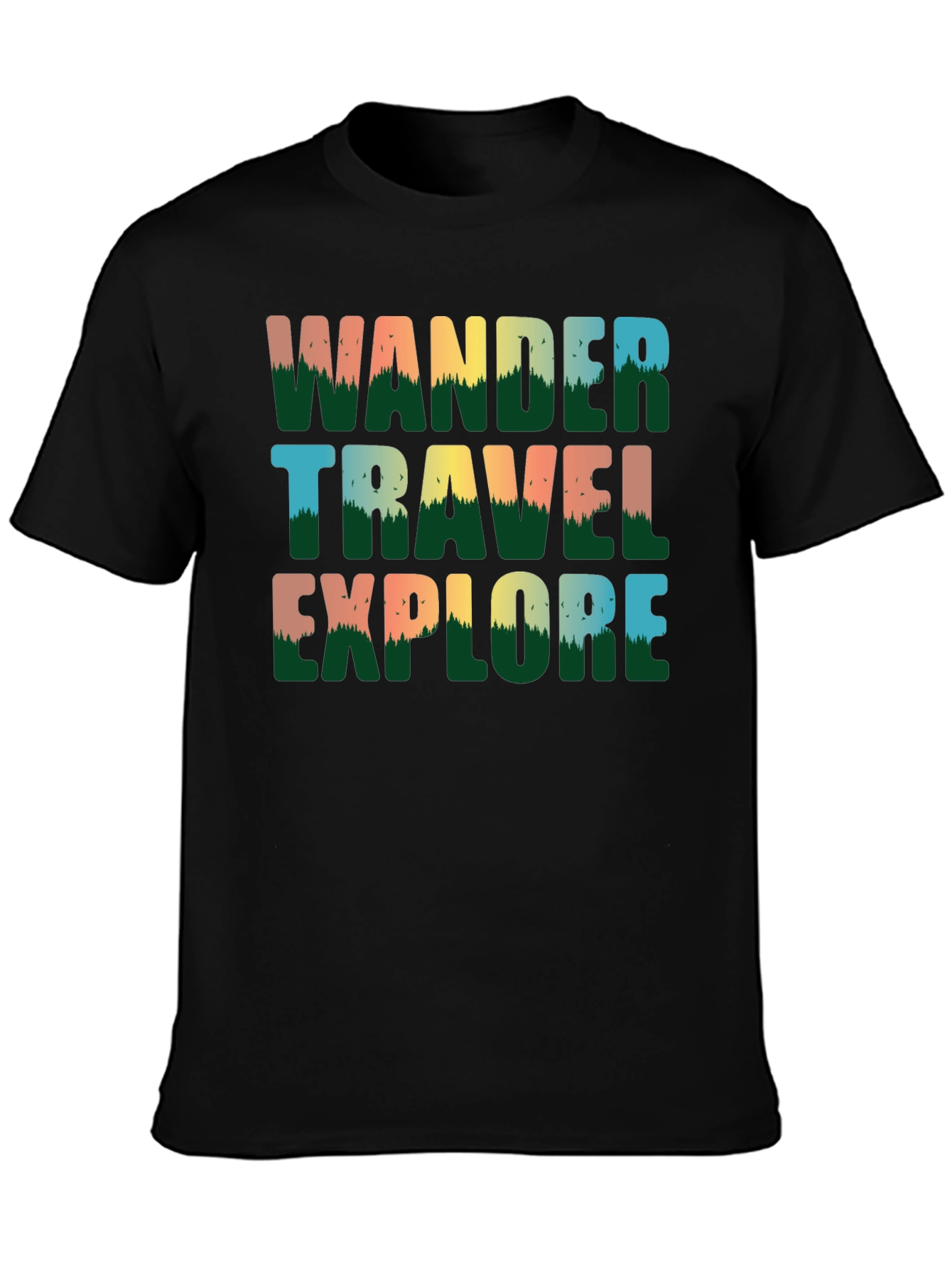 Wander Travel Explore Graphic Tee