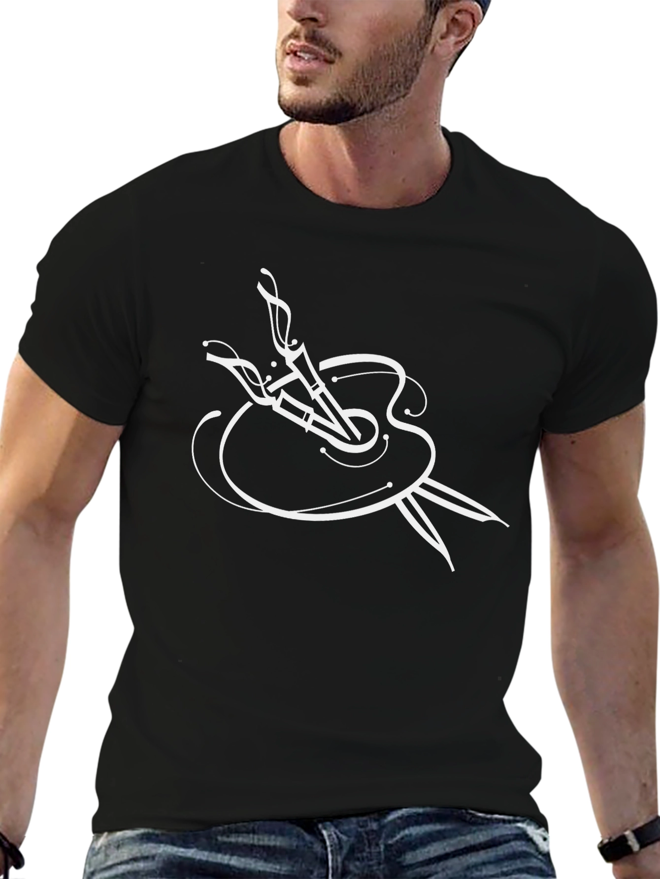Artist Palette T-Shirt - Creative Graphic Tee