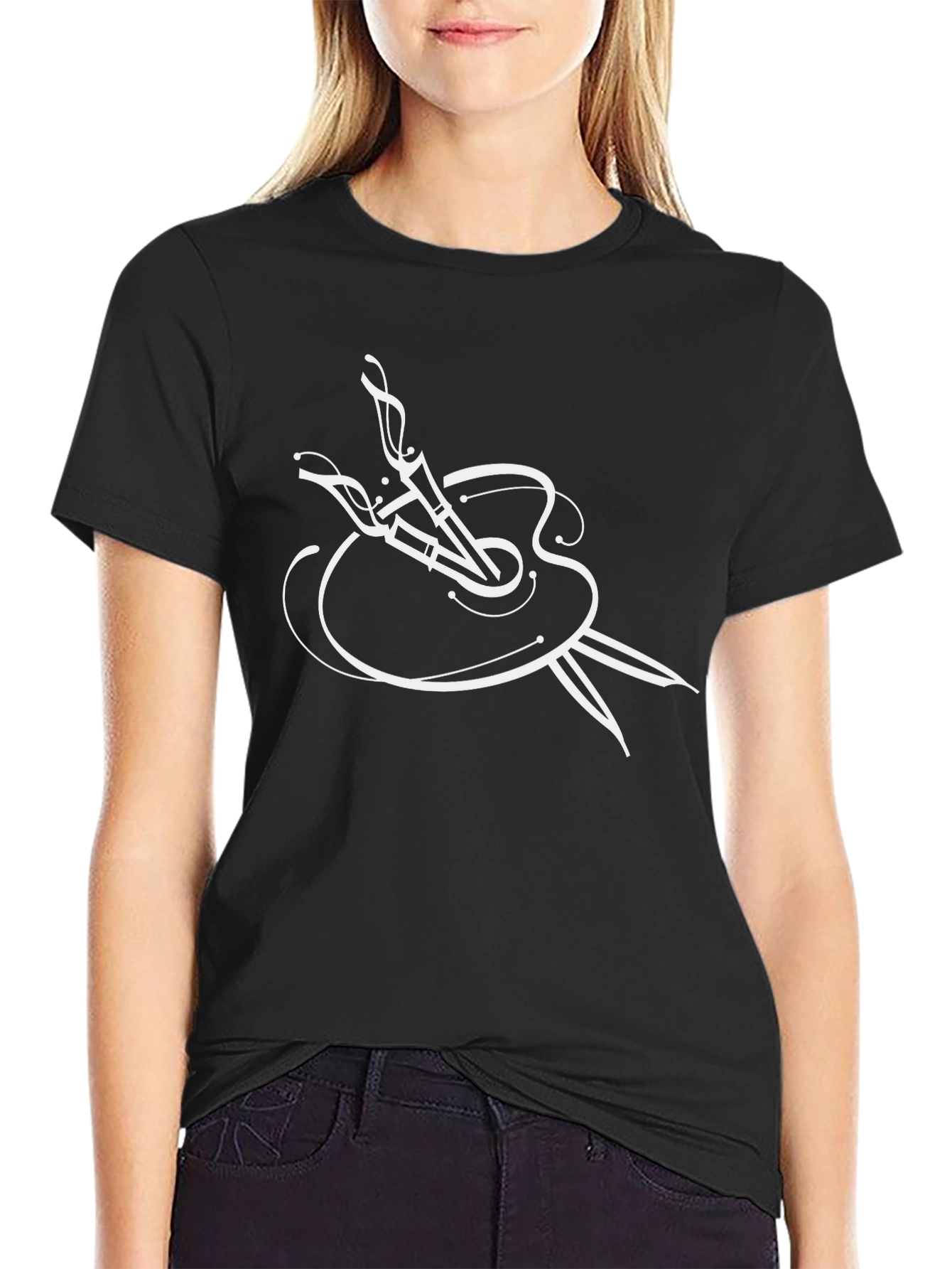 Artist Palette T-Shirt - Creative Graphic Tee