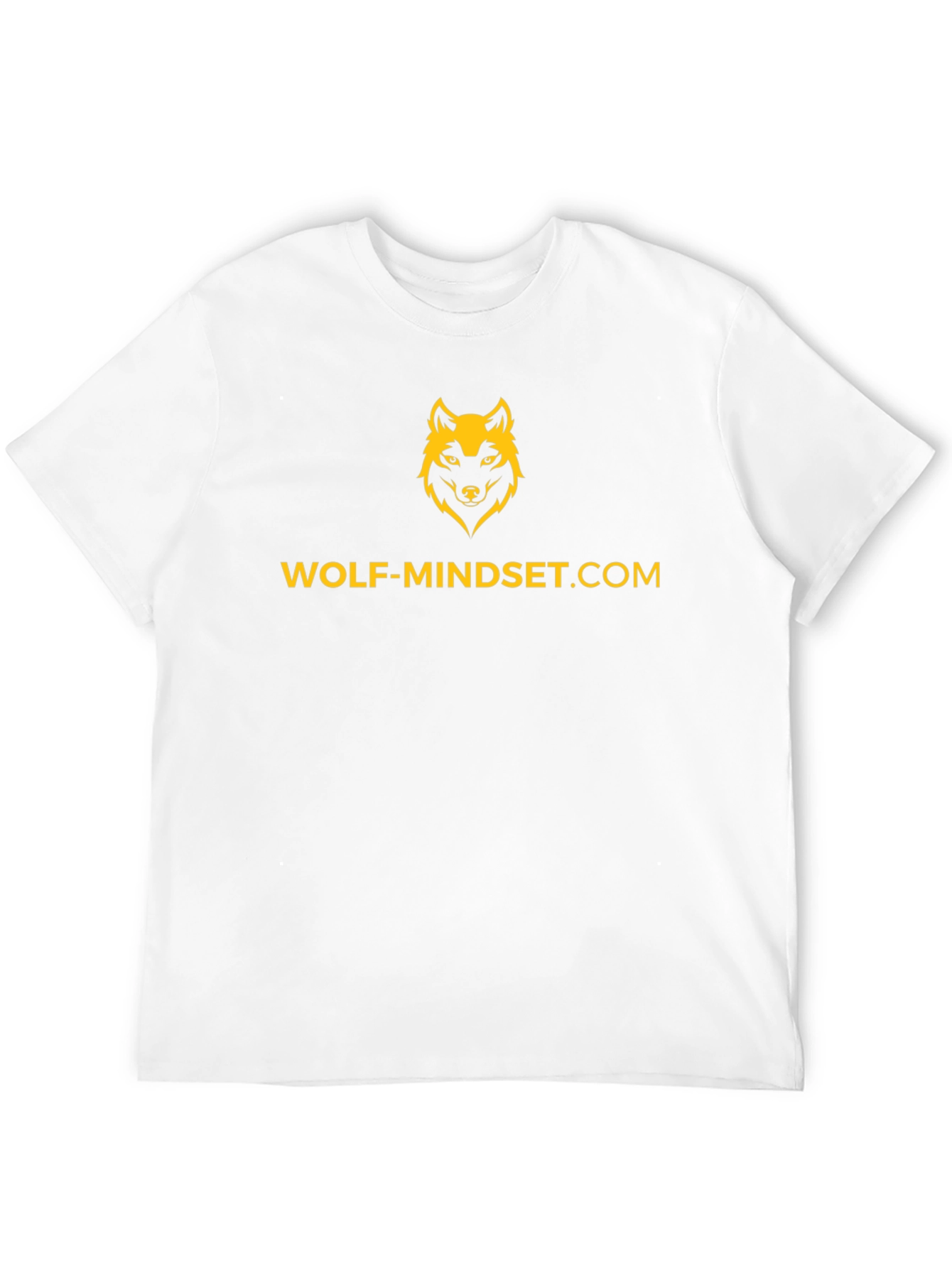 Wolf Mindset Graphic Tee - Premium Black T-Shirt