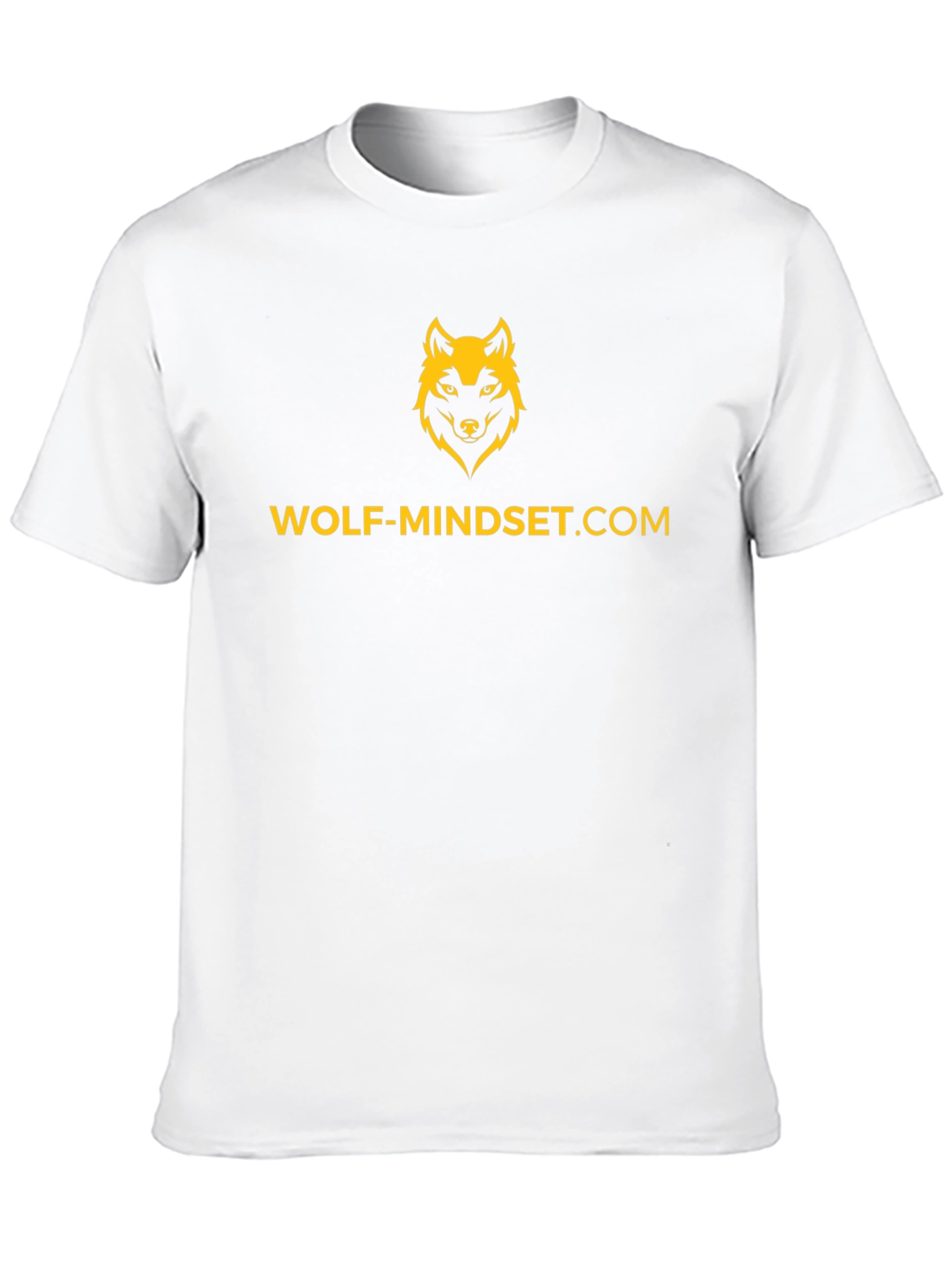 Wolf Mindset Graphic Tee - Premium Black T-Shirt