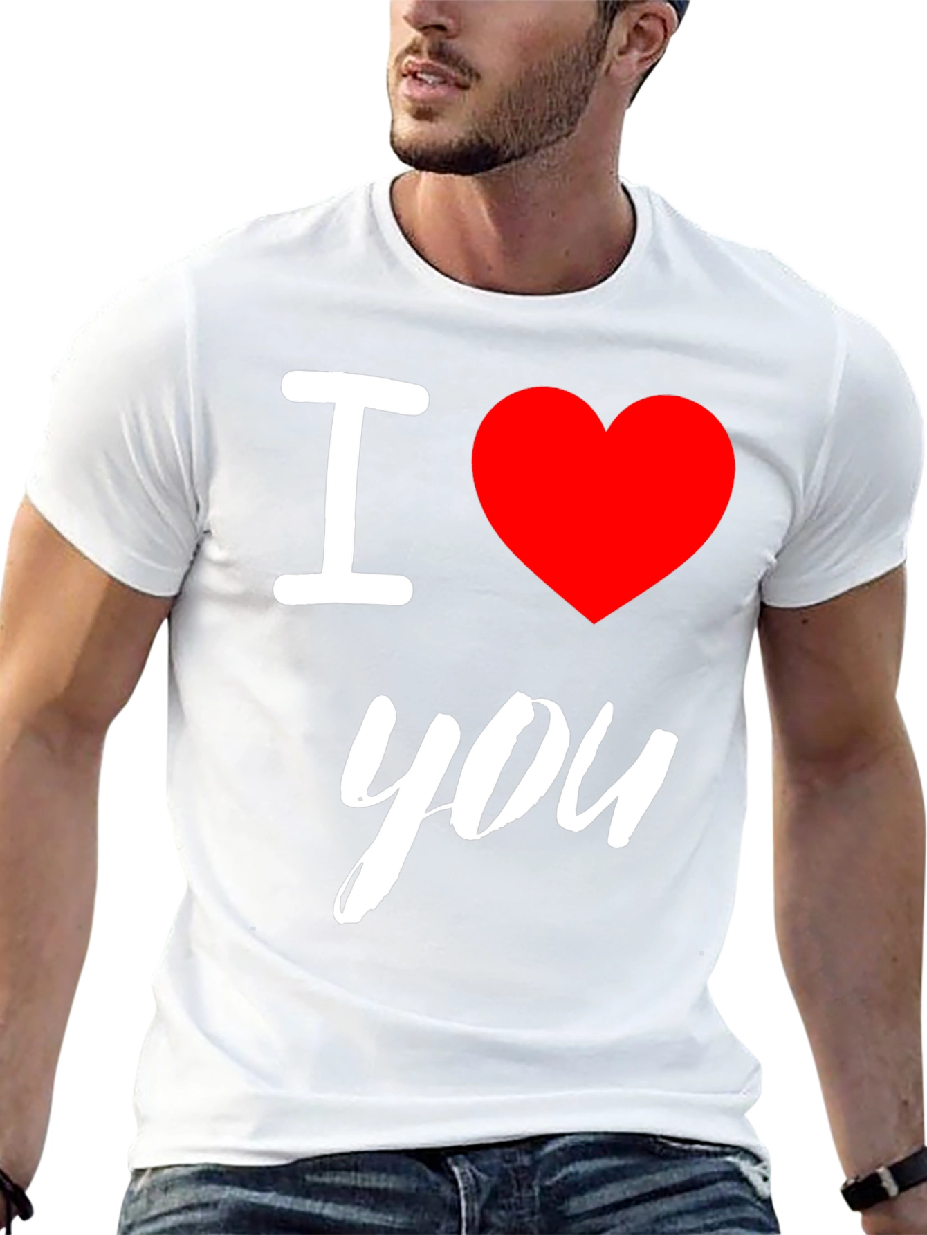 I Love You T-Shirt - Soft Cotton Tee