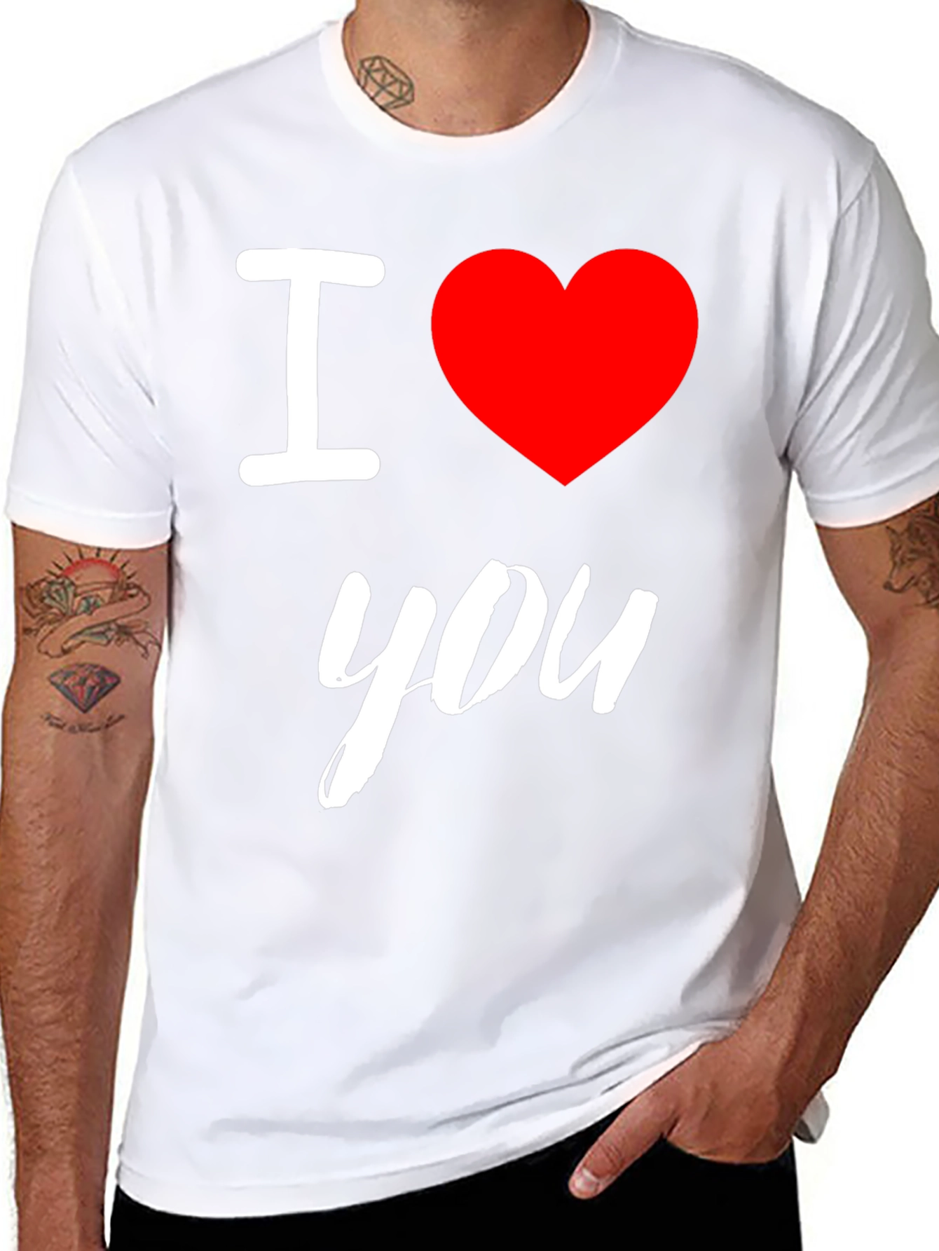 I Love You T-Shirt - Soft Cotton Tee
