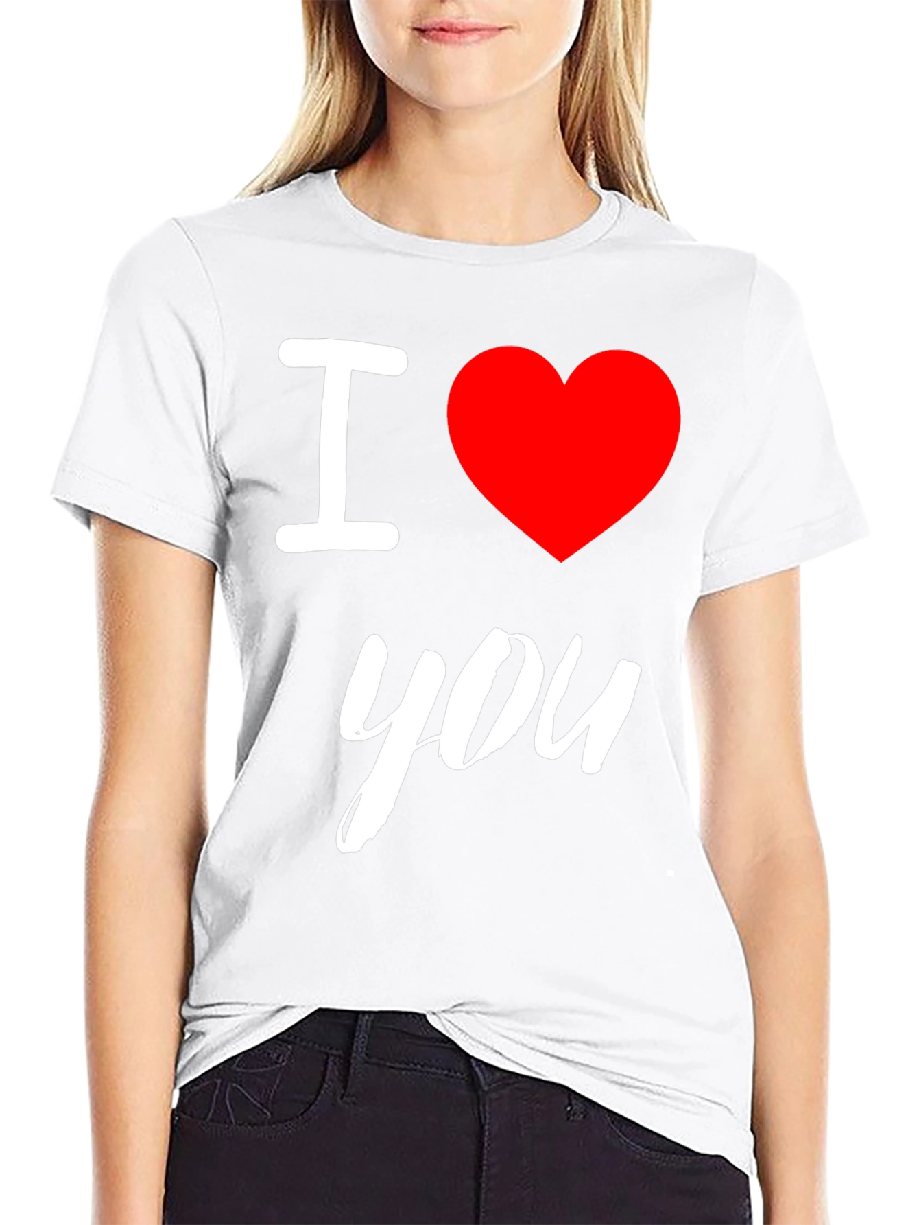 I Love You T-Shirt - Soft Cotton Tee